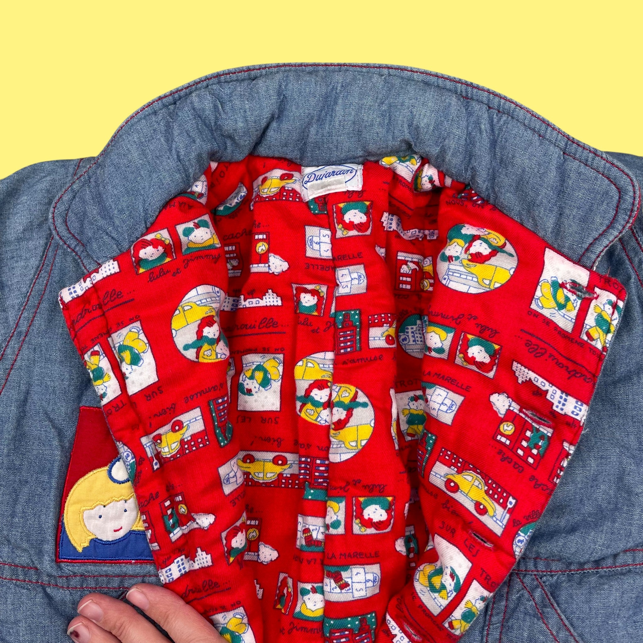 Combinaison jean vintage 12-18 mois