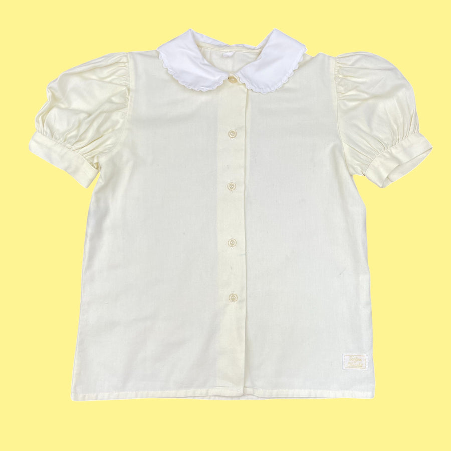 Chemisier jaune 7 ans