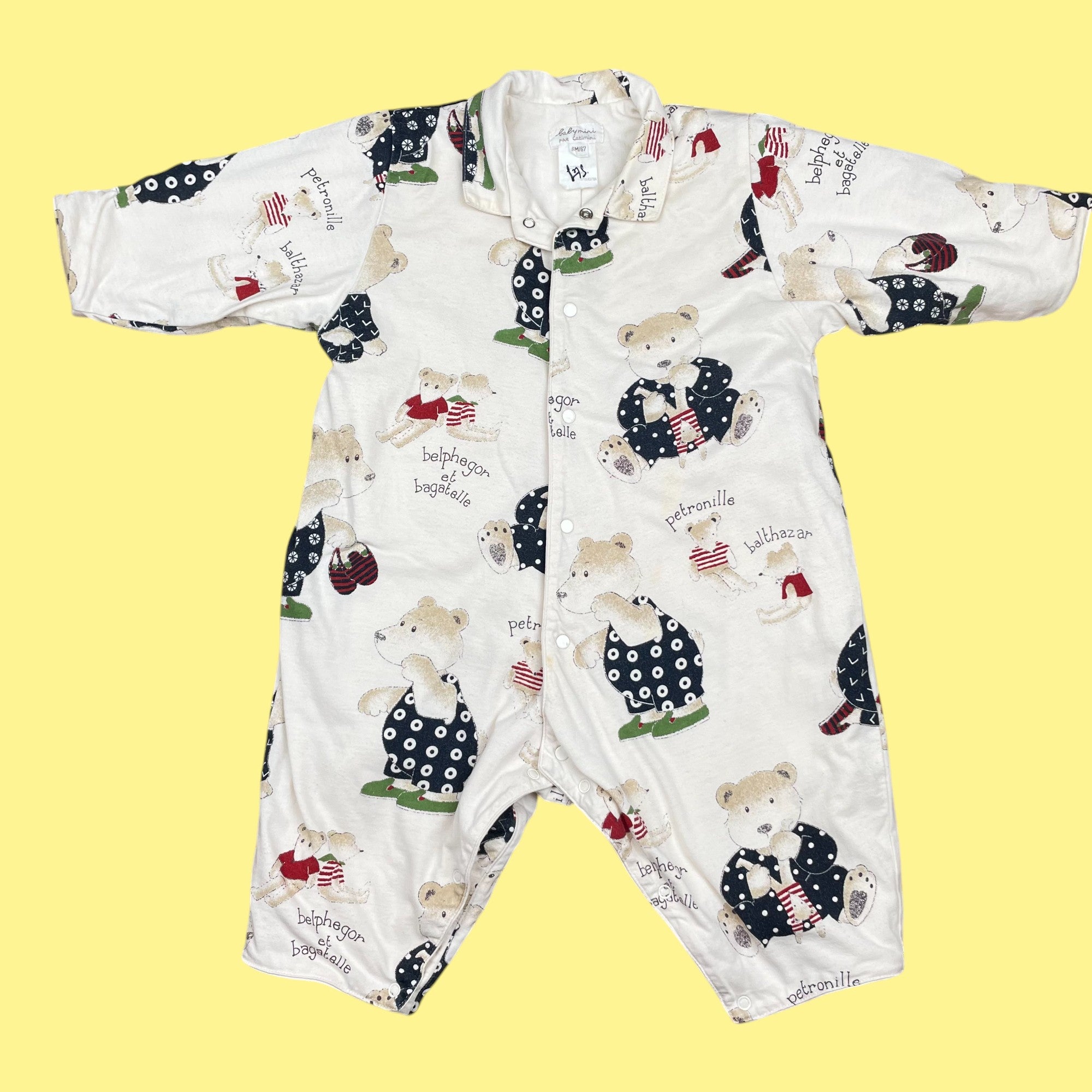 Combinaison vintage Catimini 3-6 mois