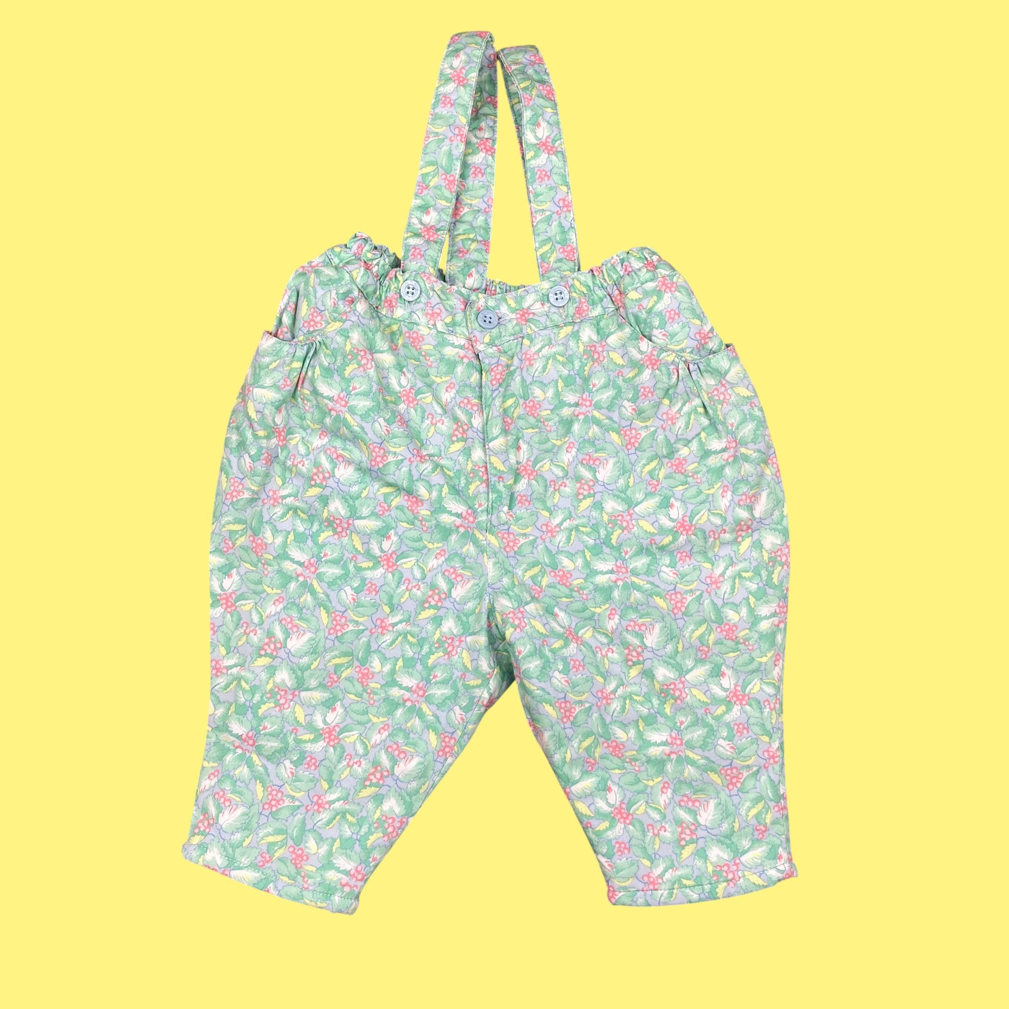 Salopette pastel vintage 3 mois