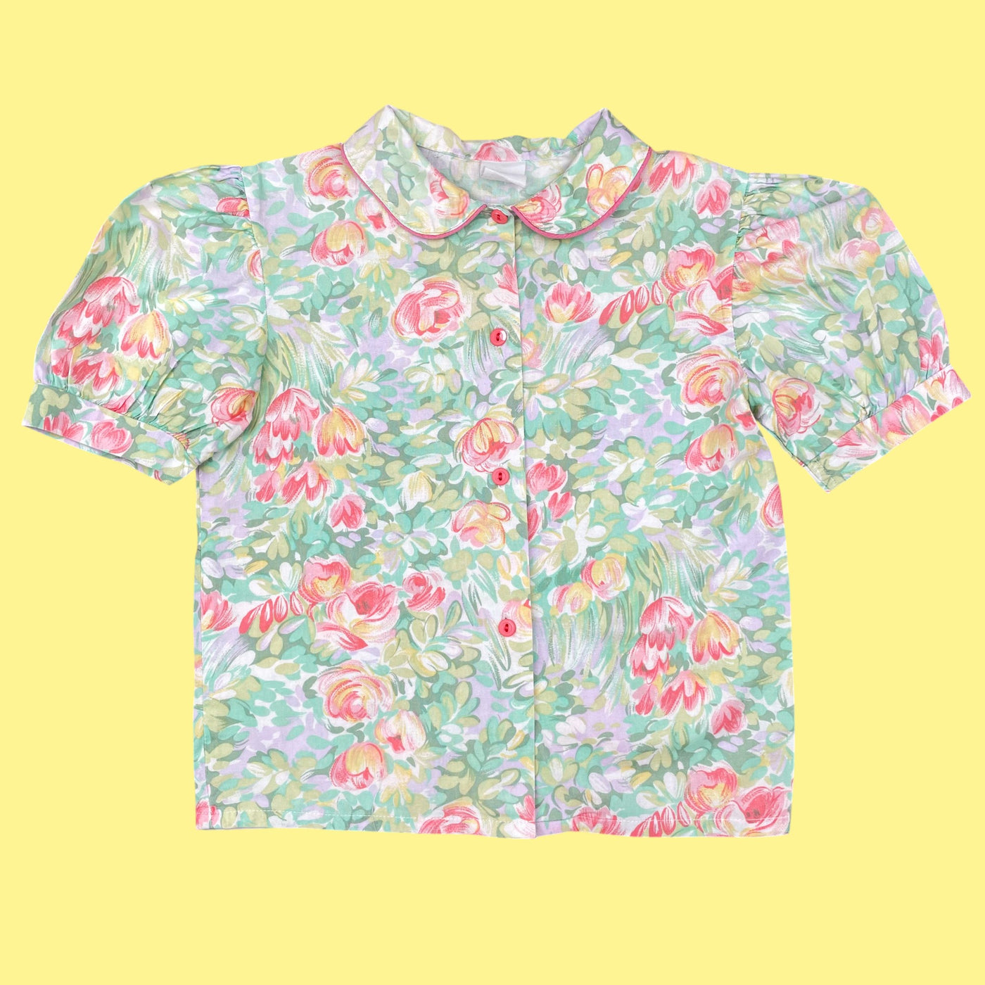 Chemisier fleuri 4 ans
