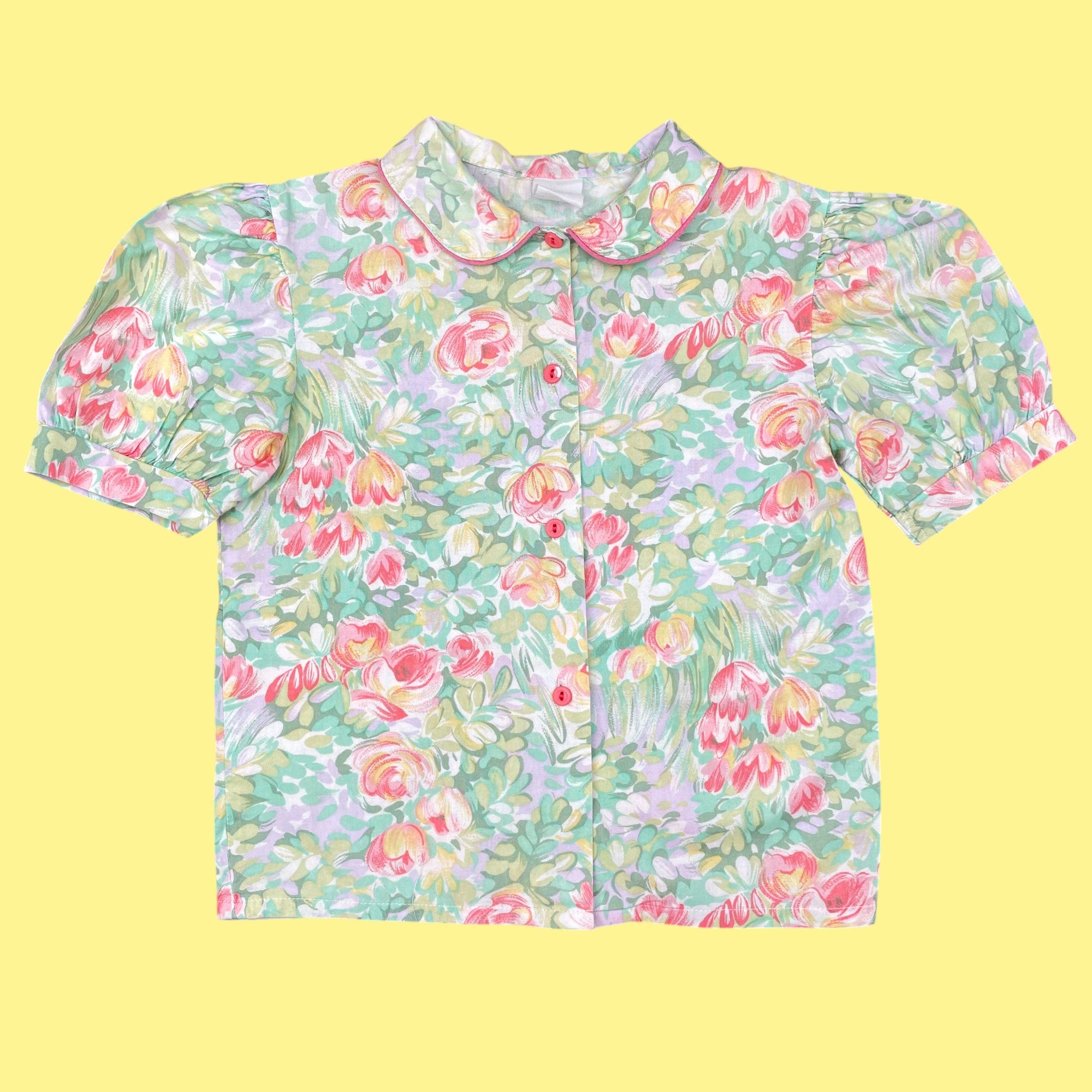 Chemisier fleuri 4 ans