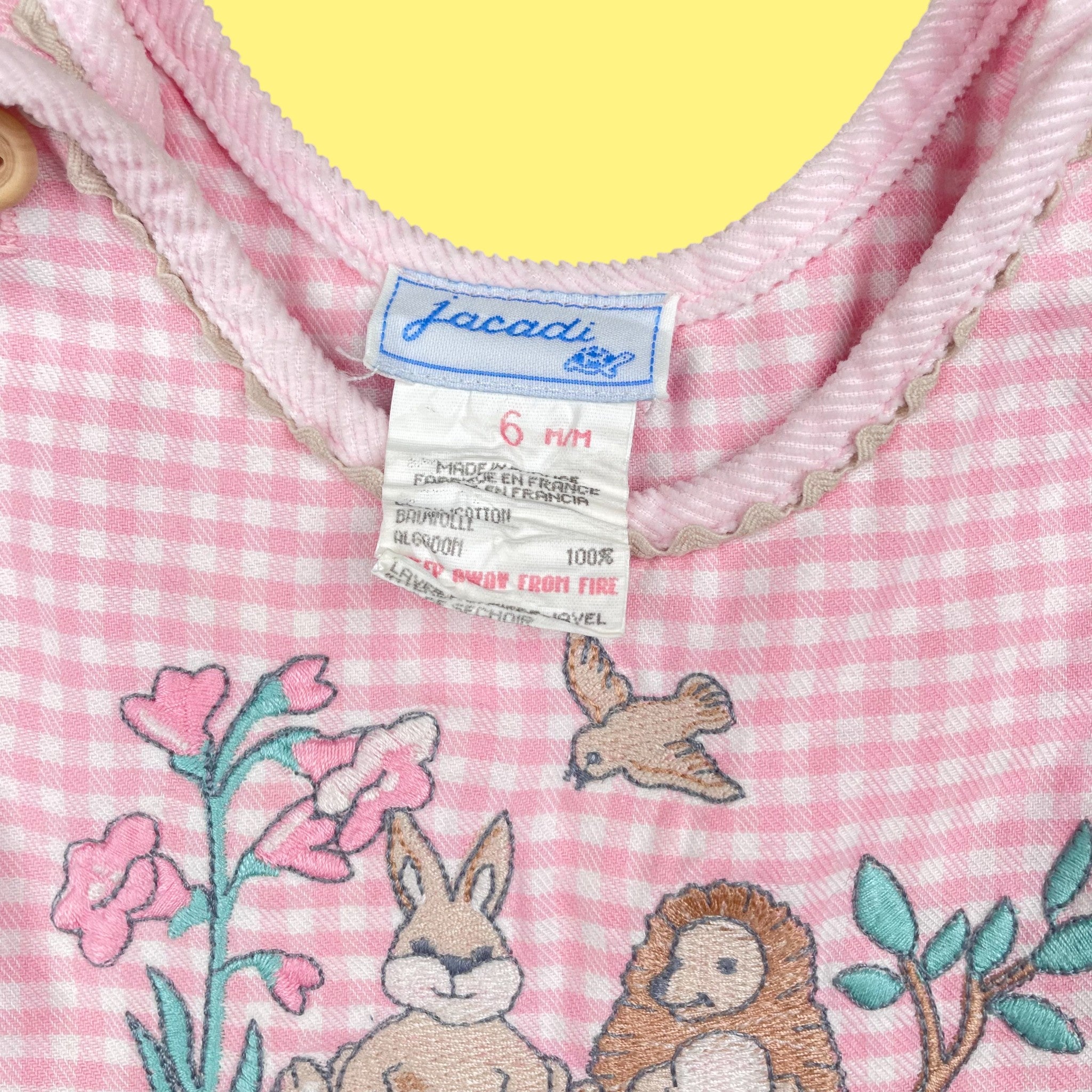 Salopette Jacadi vintage 6 mois