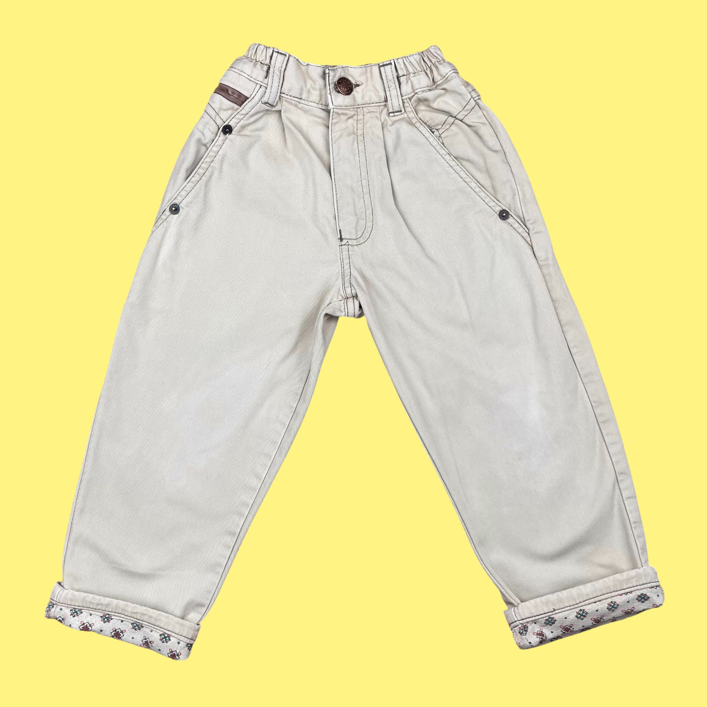 Jean doublé vintage 4 ans