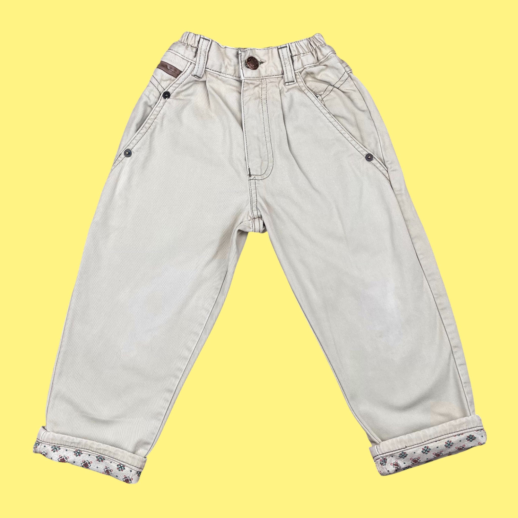 Jean doublé vintage 4 ans