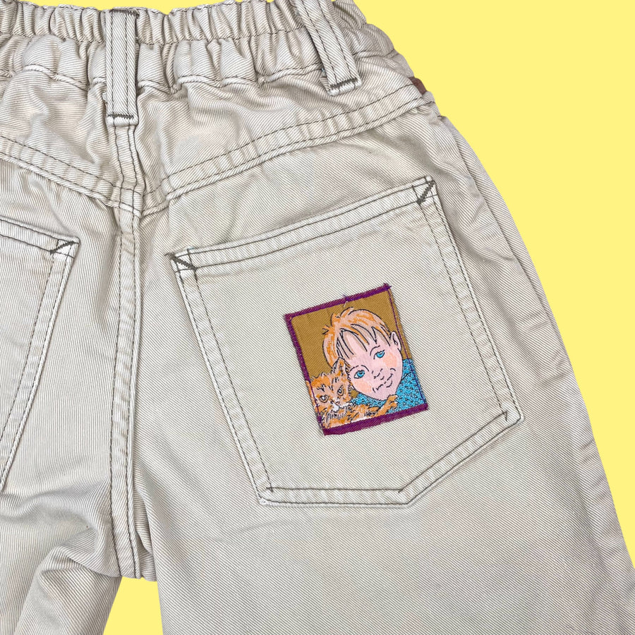 Jean doublé vintage 4 ans