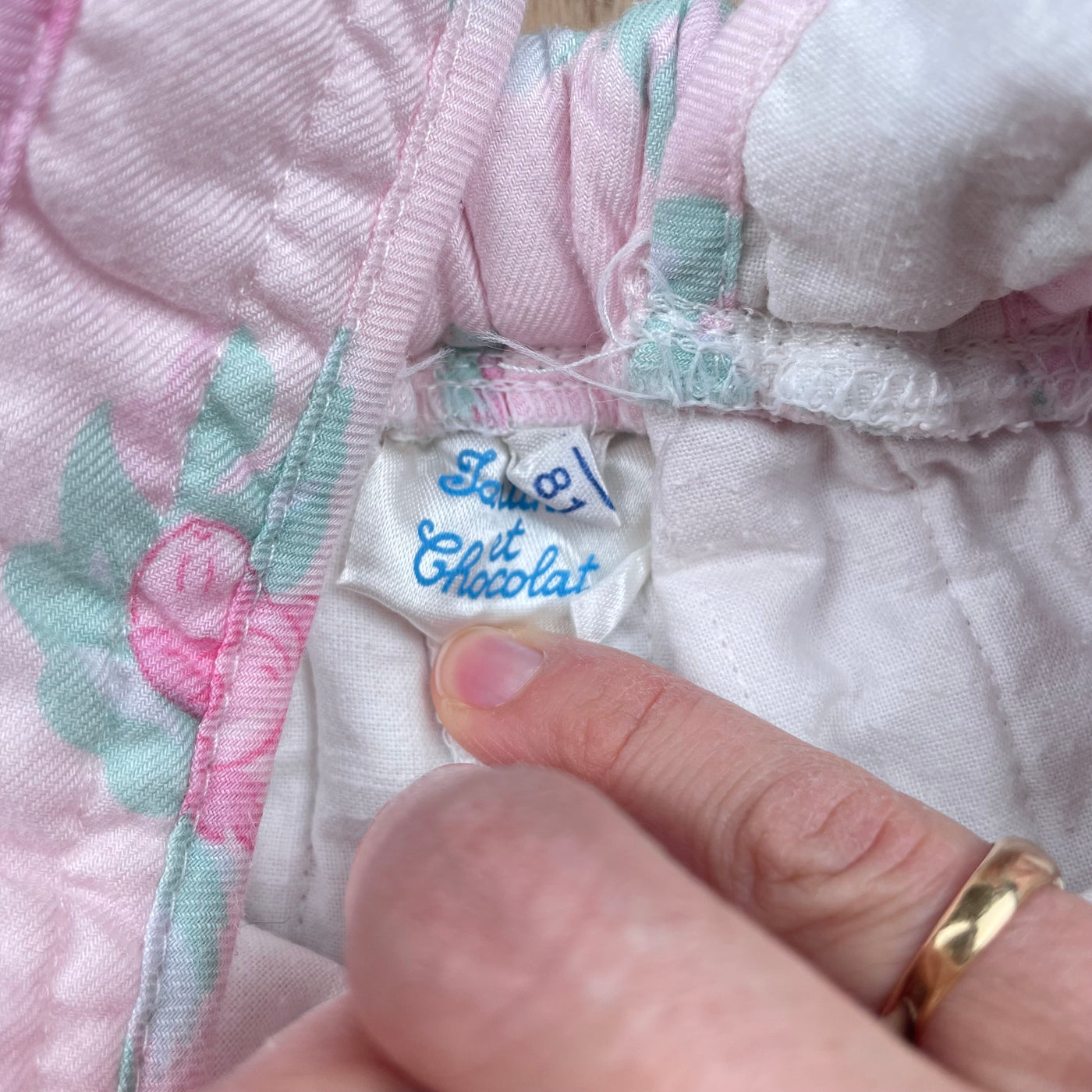 Salopette Tartine et Chocolat vintage 18 mois