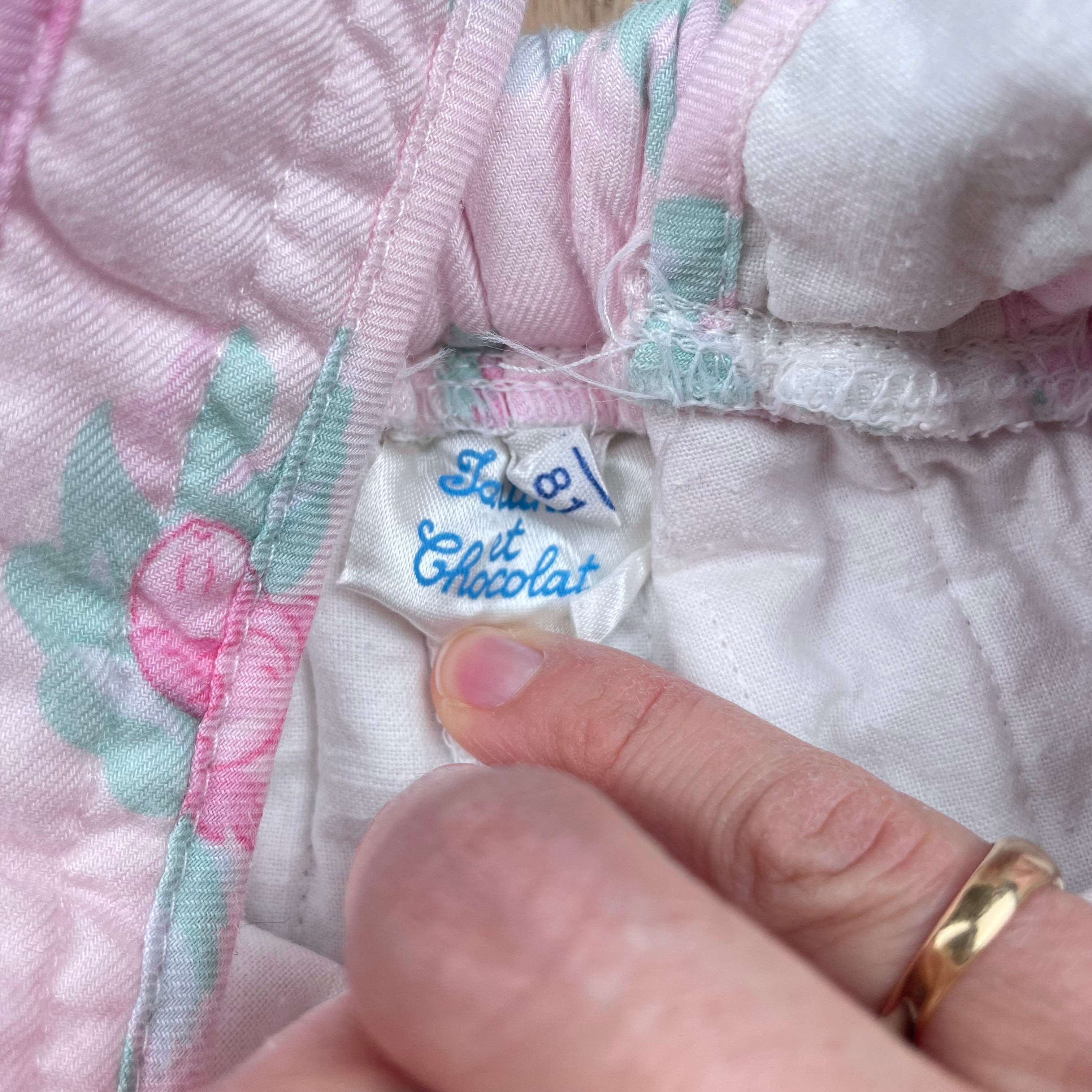 Salopette Tartine et Chocolat vintage 18 mois