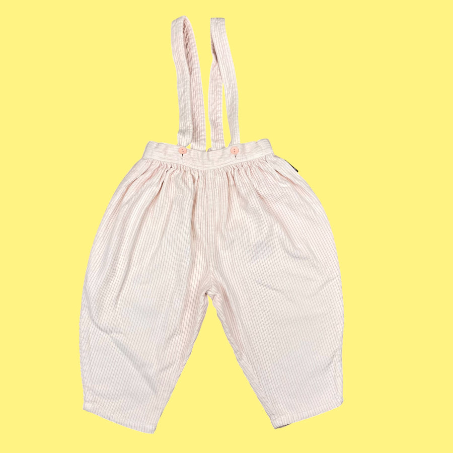 Pantalon bretelles vintage 18-24 mois
