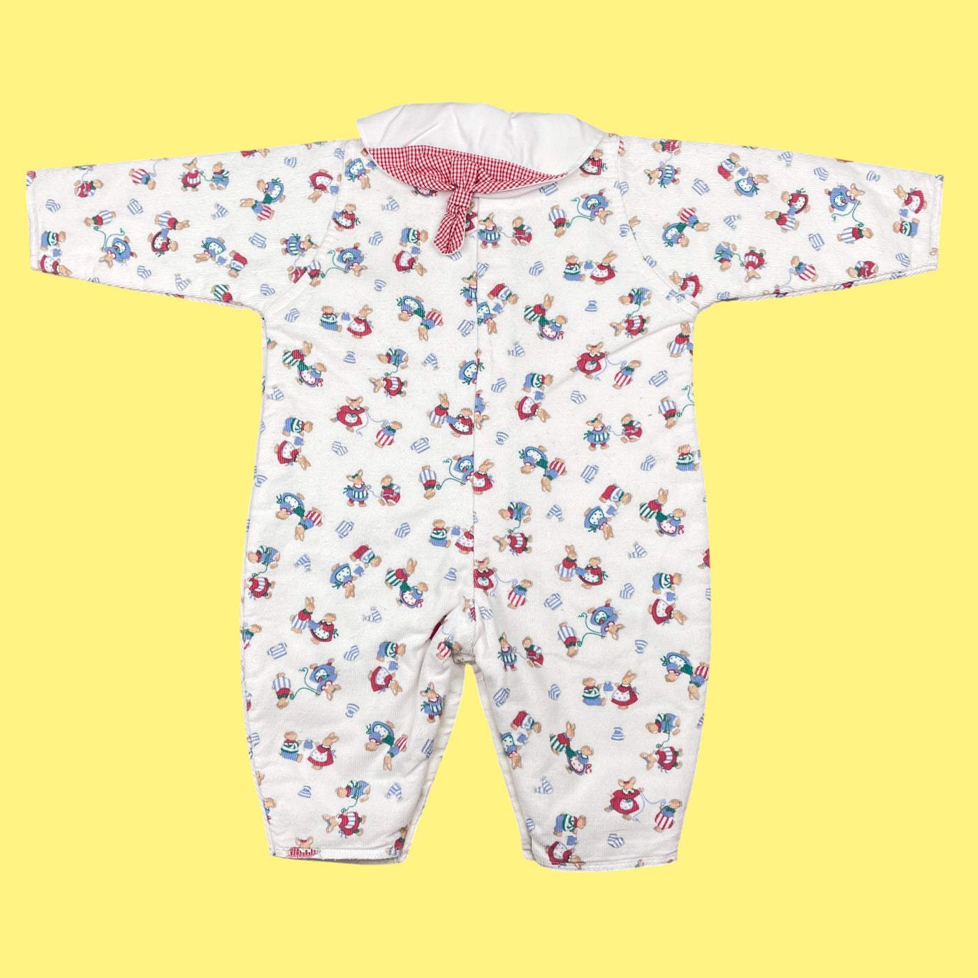 Combinaison vintage velours 3-6 mois