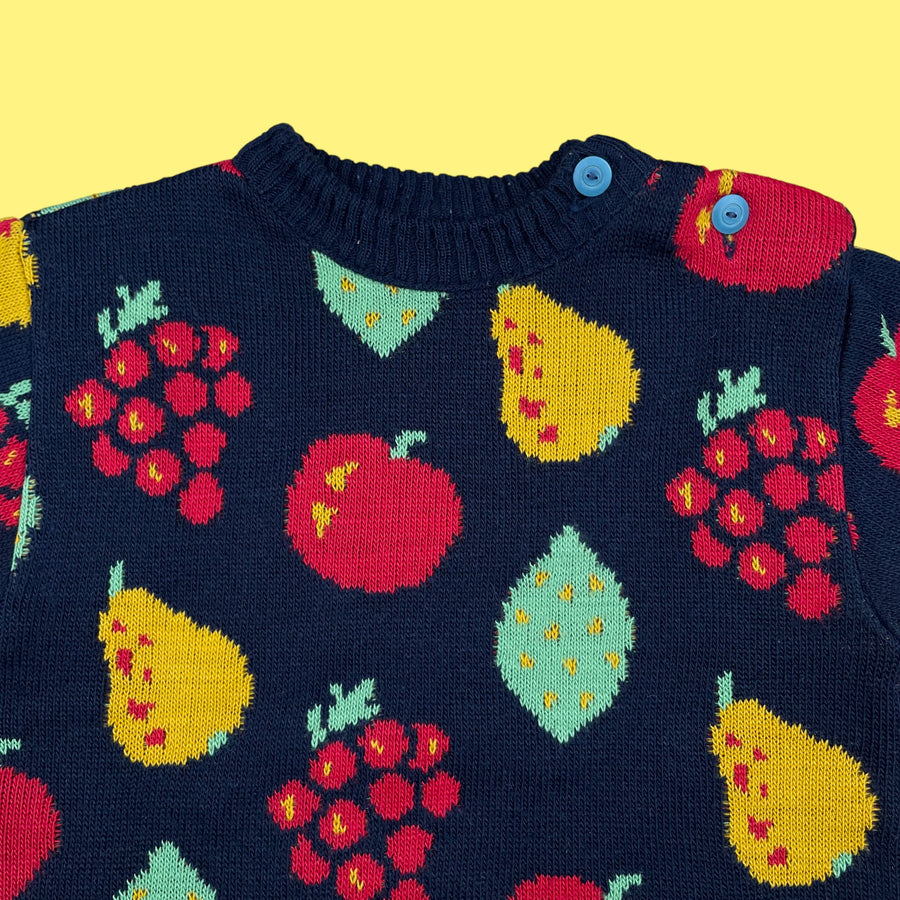 Pull fruits vintage 9 mois