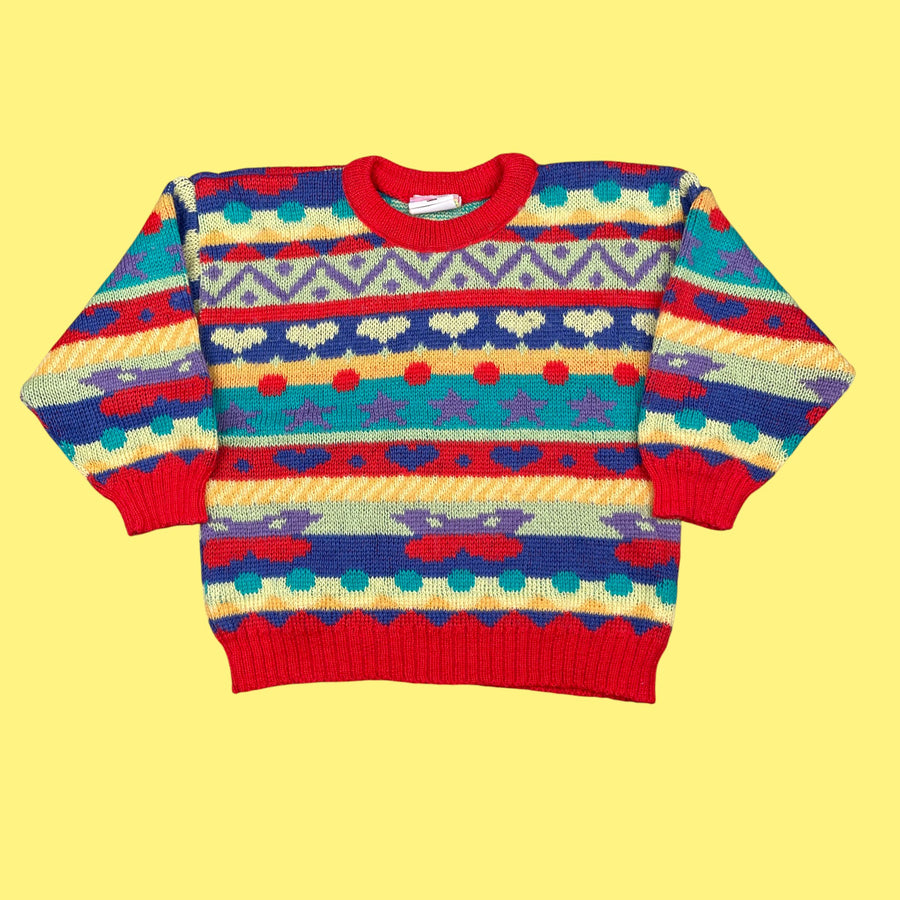 Pull vintage 18-24 mois