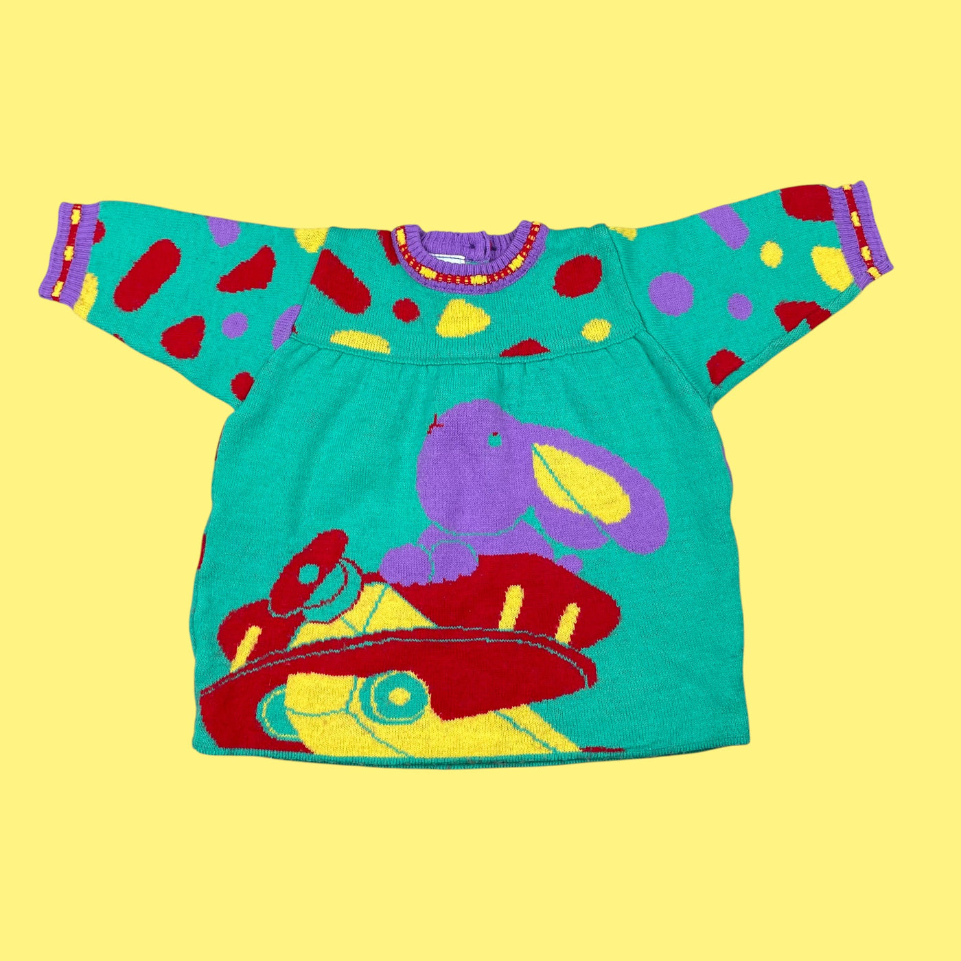 Robe maille vintage 3 mois