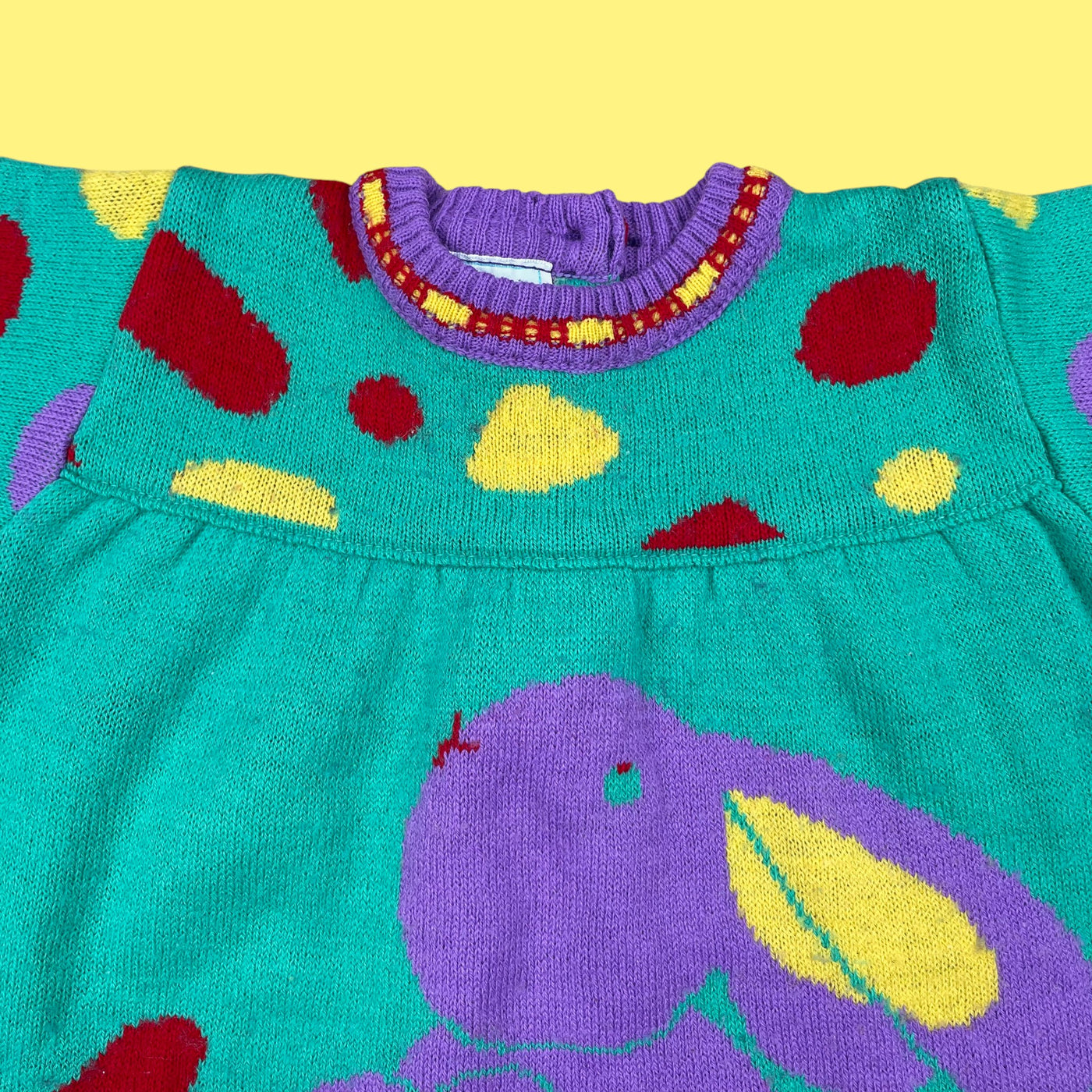 Robe maille vintage 3 mois