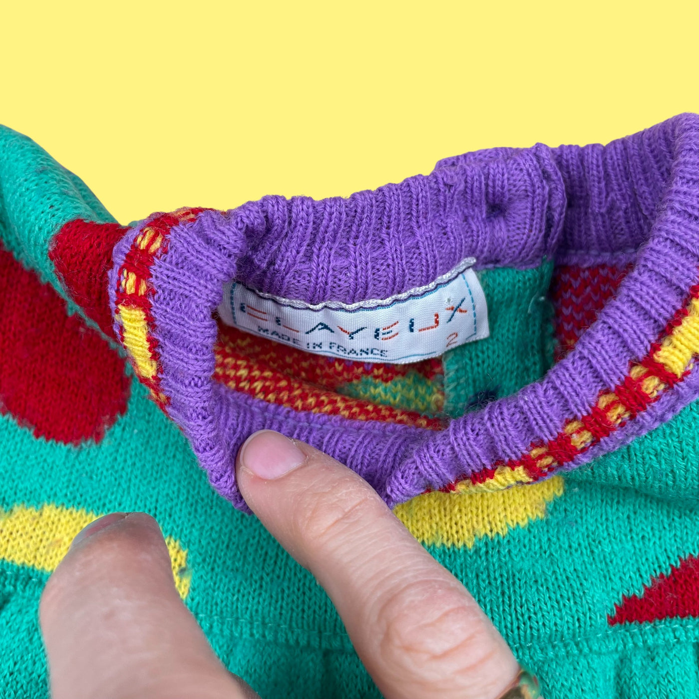 Robe maille vintage 3 mois