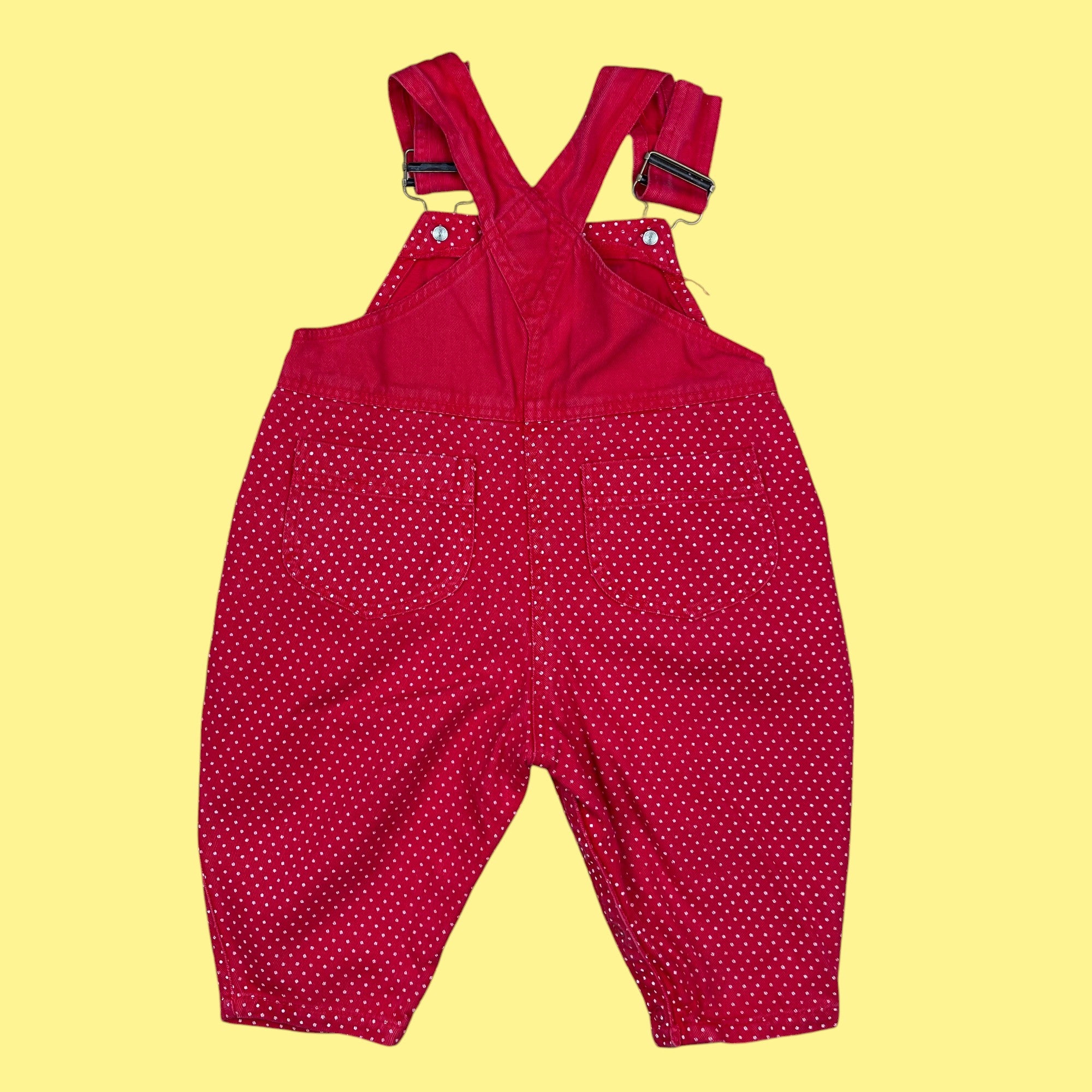 Salopette vintage oies 6 mois