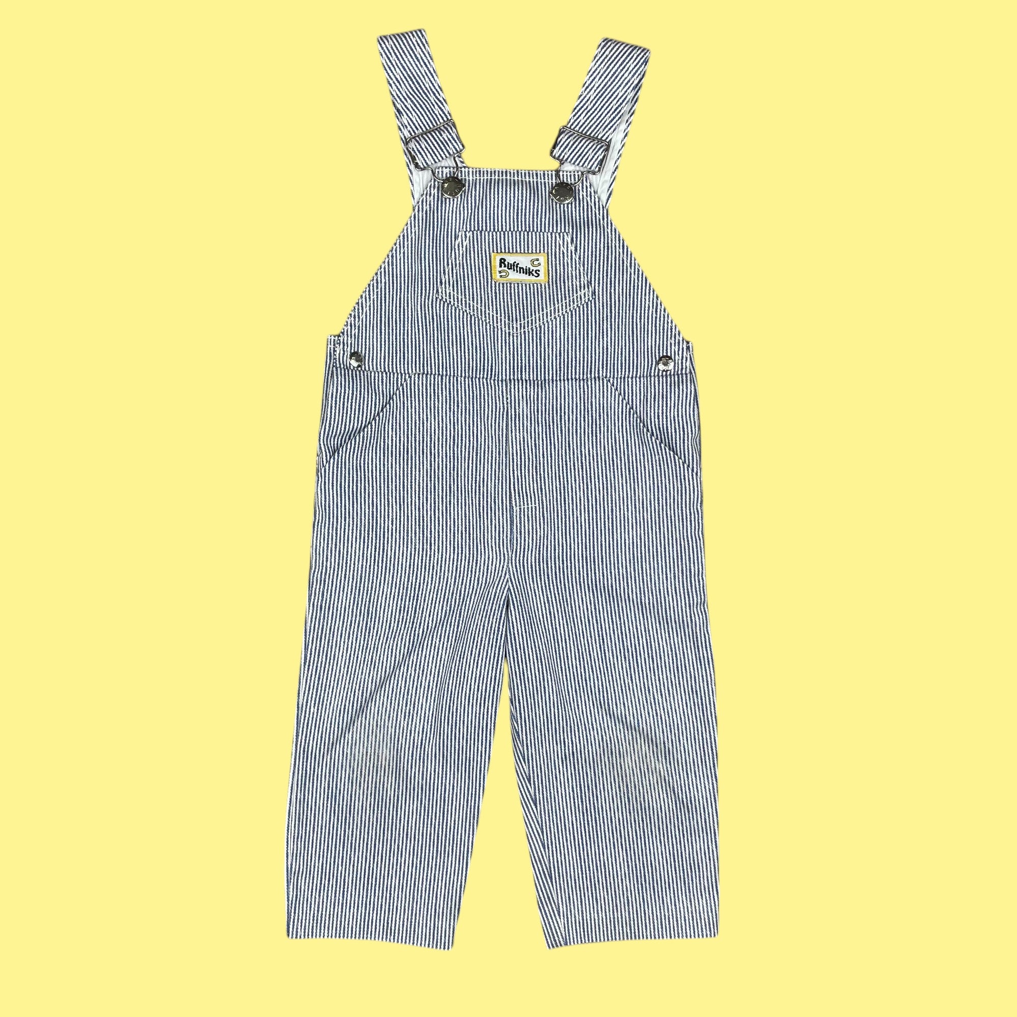 Salopette vintage rayures 18 mois