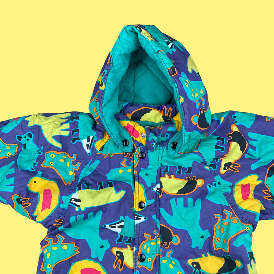 Combinaison vintage animaux 2 ans