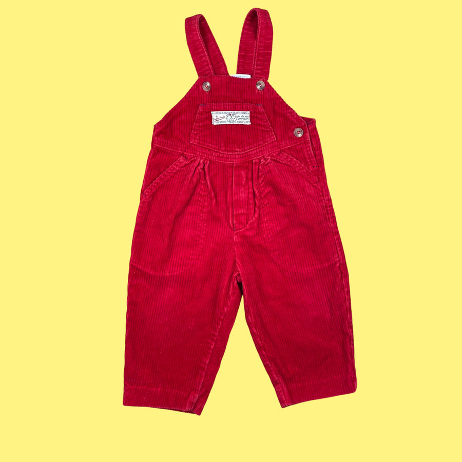 Salopette velours 18-24 mois