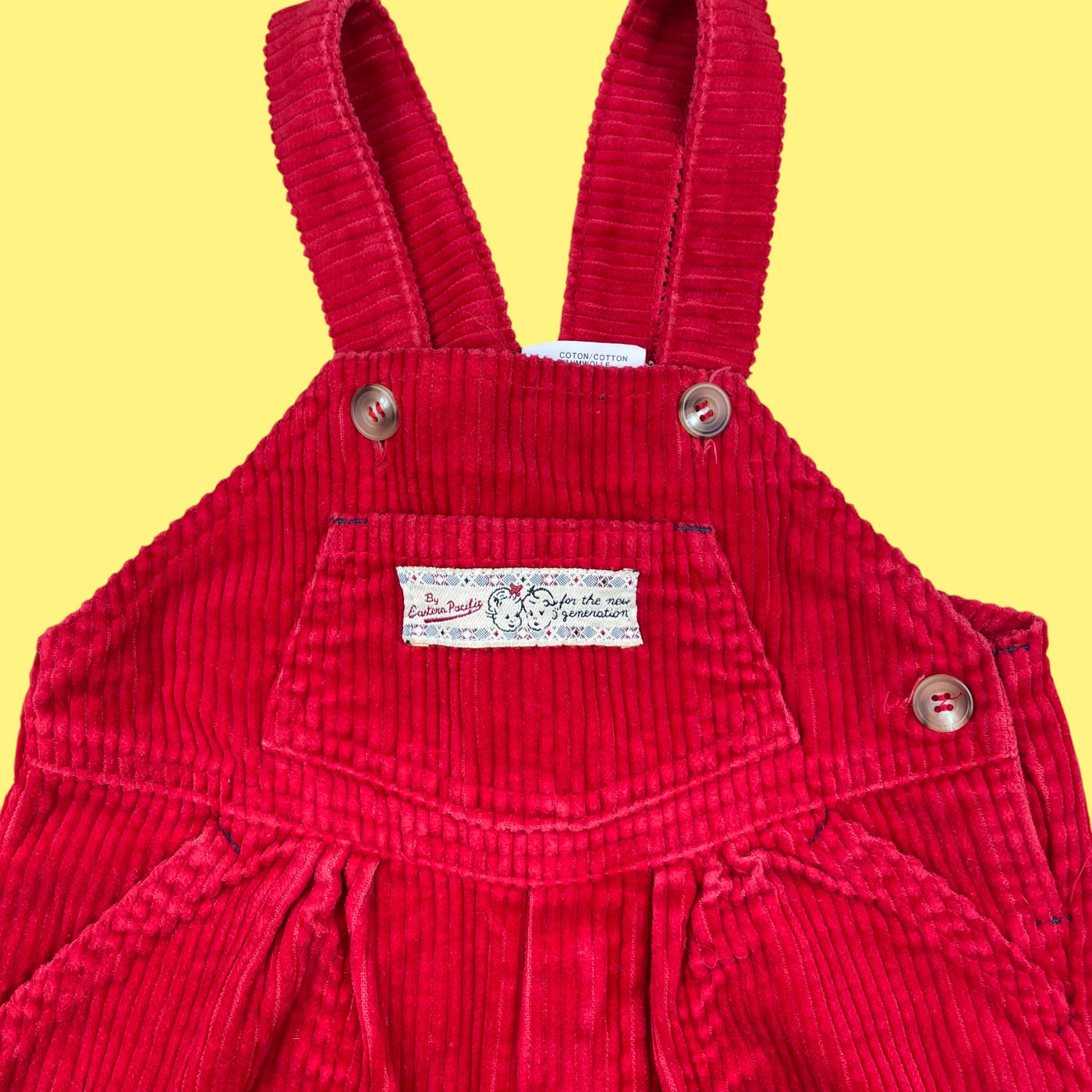 Salopette velours 18-24 mois