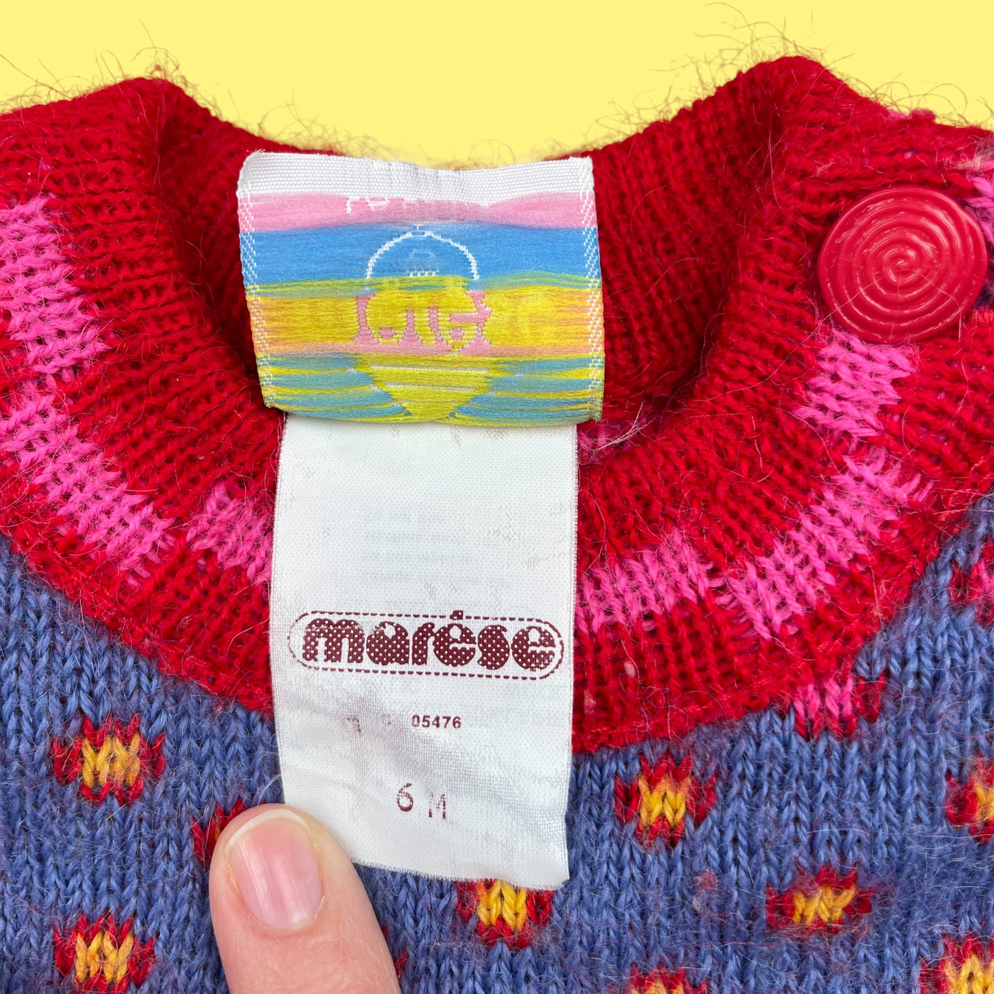 Ensemble vintage papillon 6-9 mois