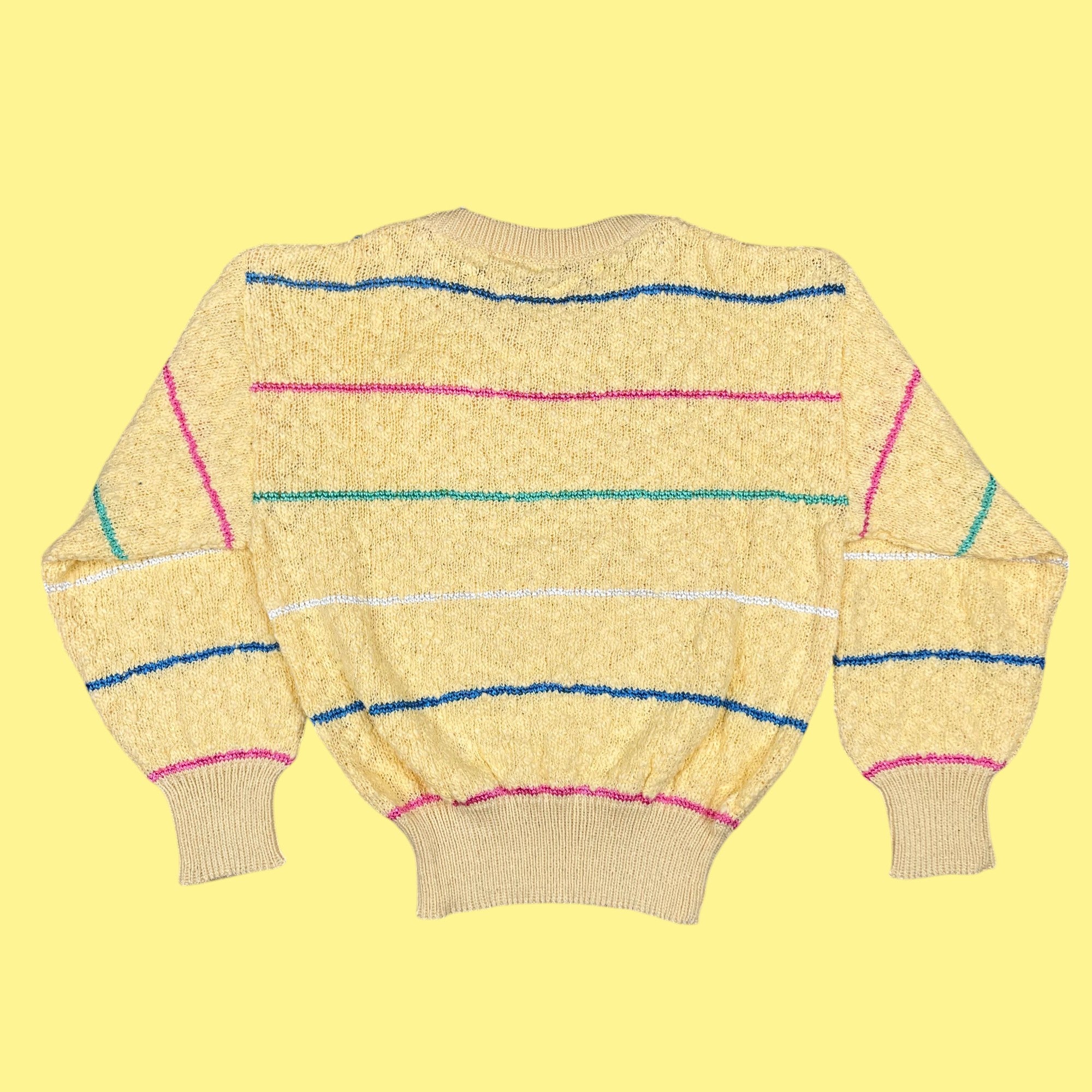 Pull deadstock jaune 5 ans