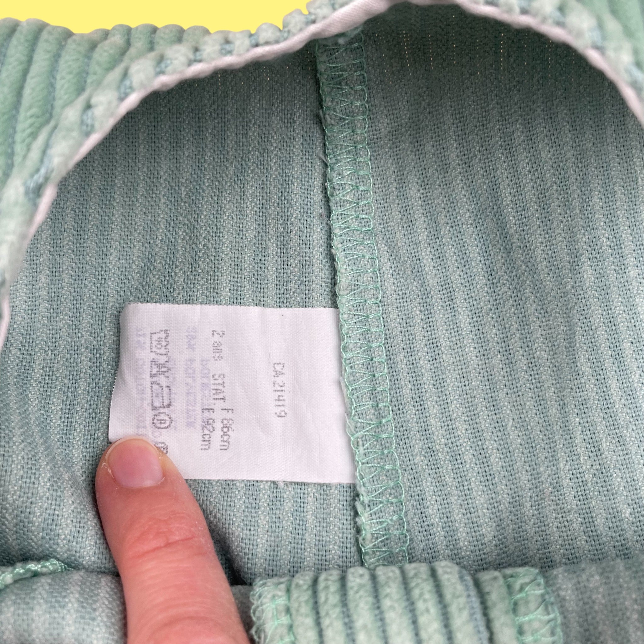 Salopette velours vintage 18-24 mois