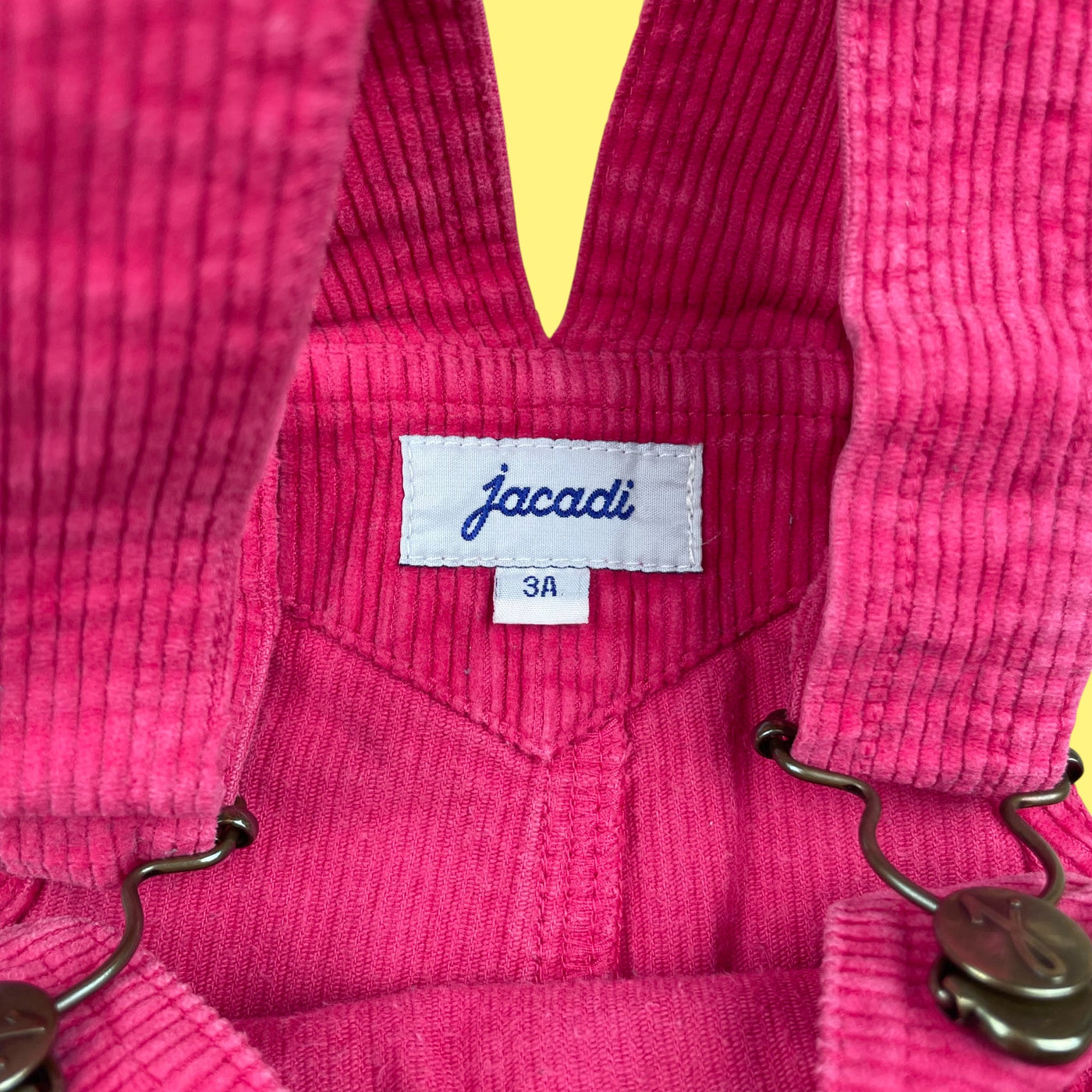 Salopette velours côtelé Jacadi vintage 3-4 ans