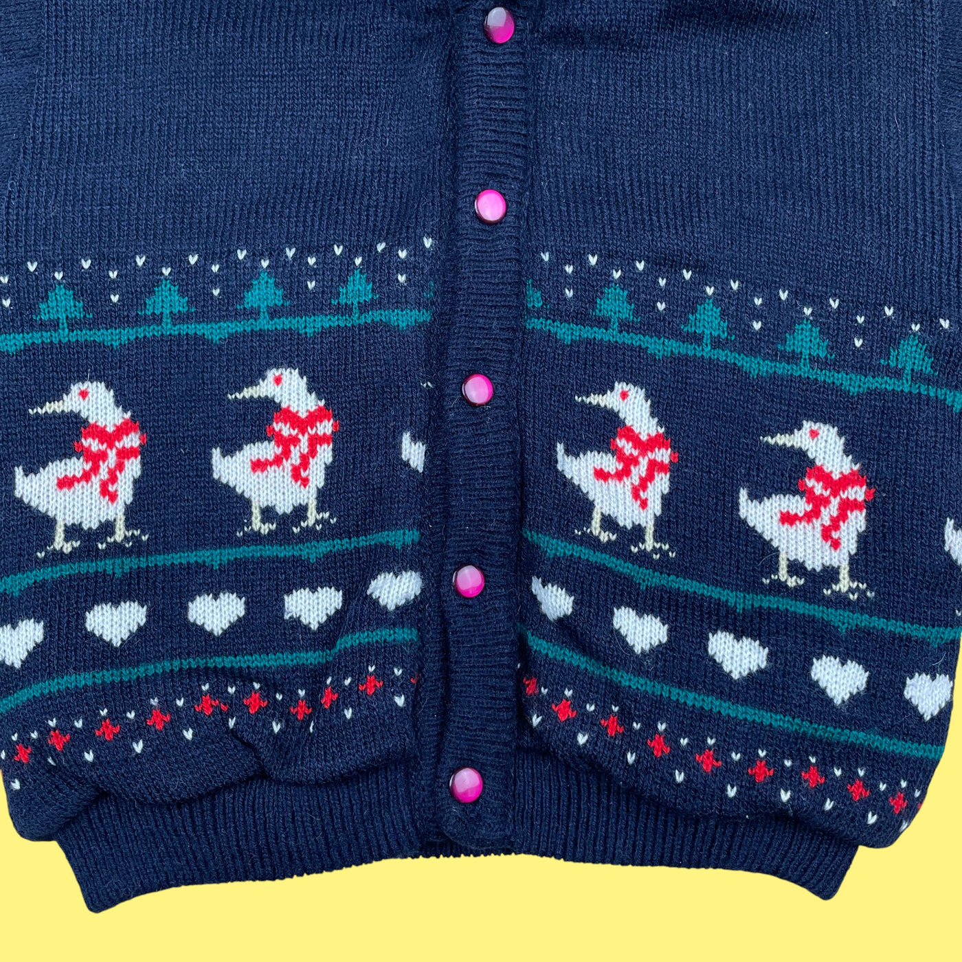 Pull oies vintage 18 mois