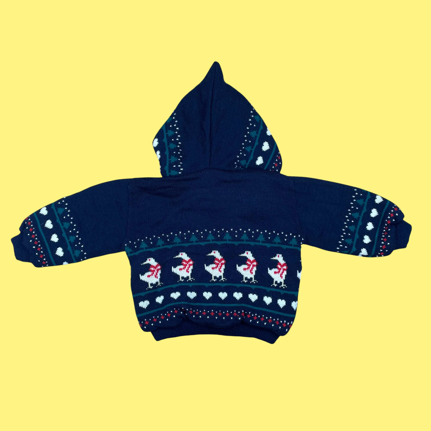 Pull oies vintage 18 mois