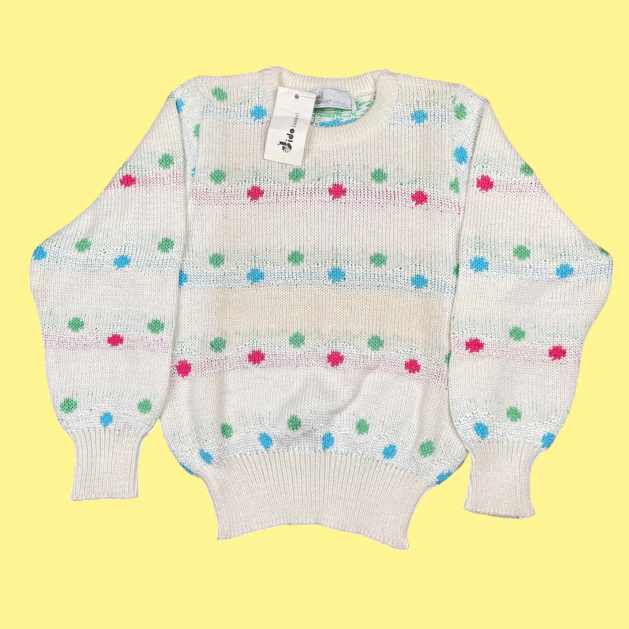 Pull deadstock pois 6-8 ans