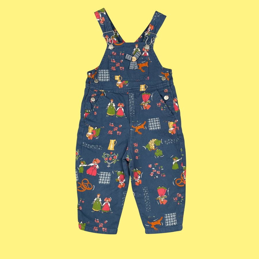 Salopette Alsace vintage 18-24 mois