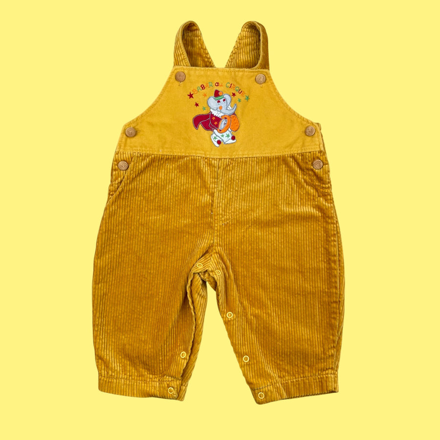 Salopette vintage Babar 3-6 mois
