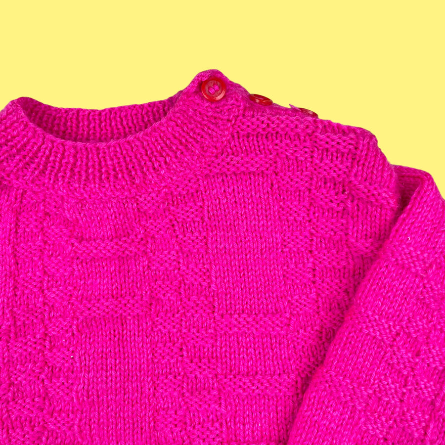 Pull vintage 18-24 mois