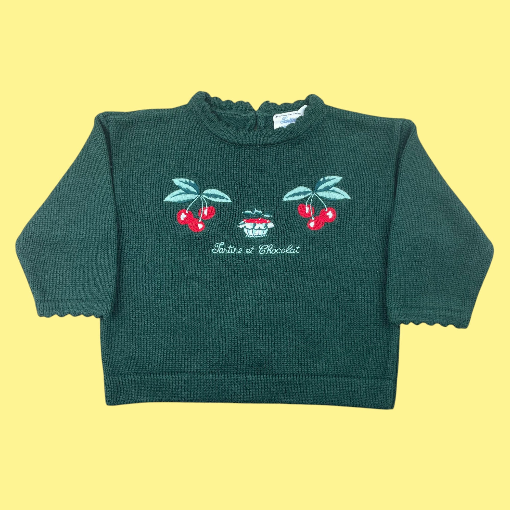 Pull Tartine et Chocolat vintage 12-18 mois