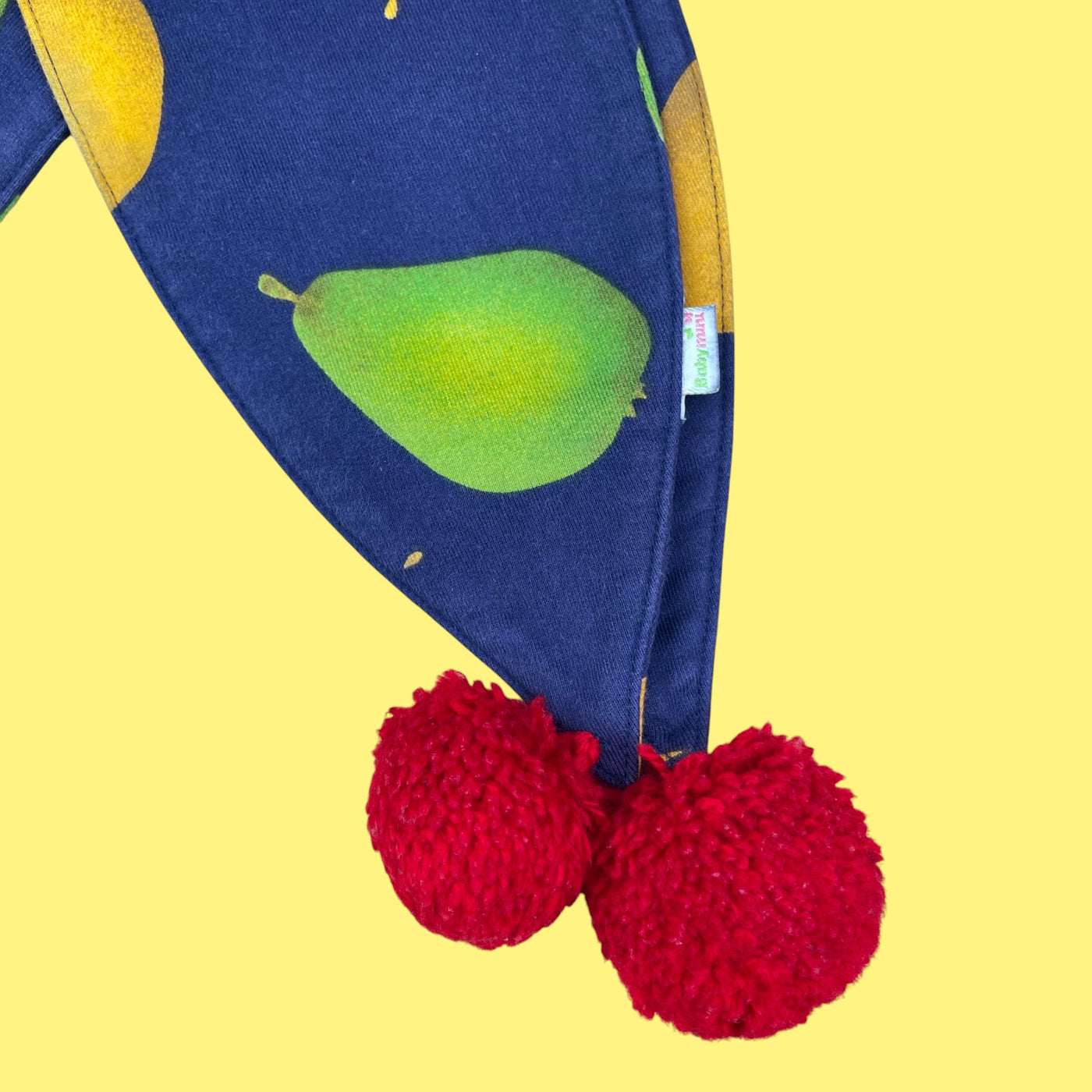 Écharpe vintage pommes