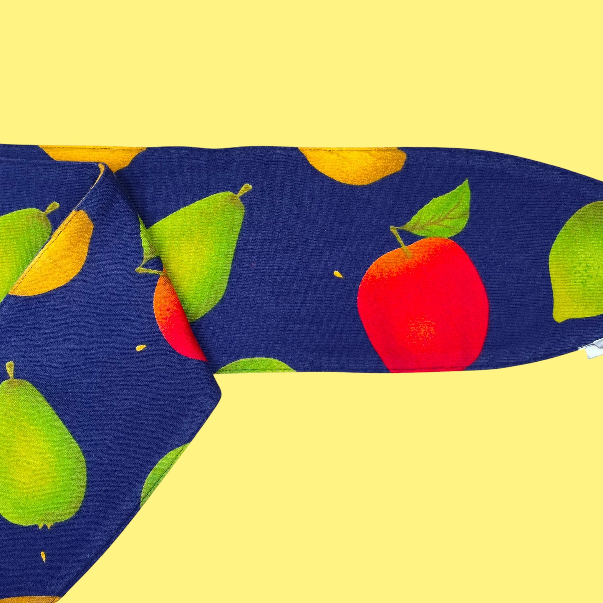 Écharpe vintage pommes