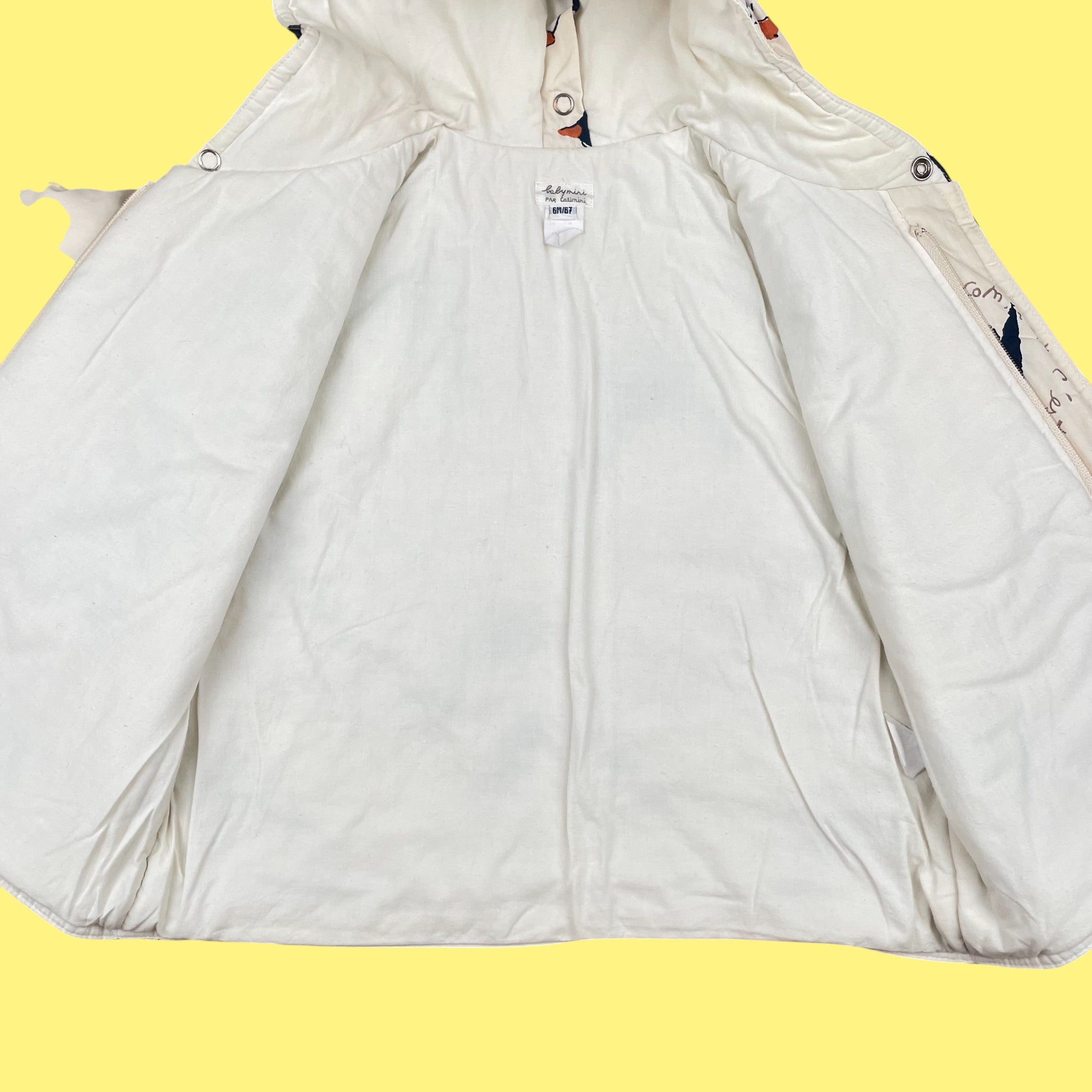Manteau Catimini pingouins vintage 12 mois