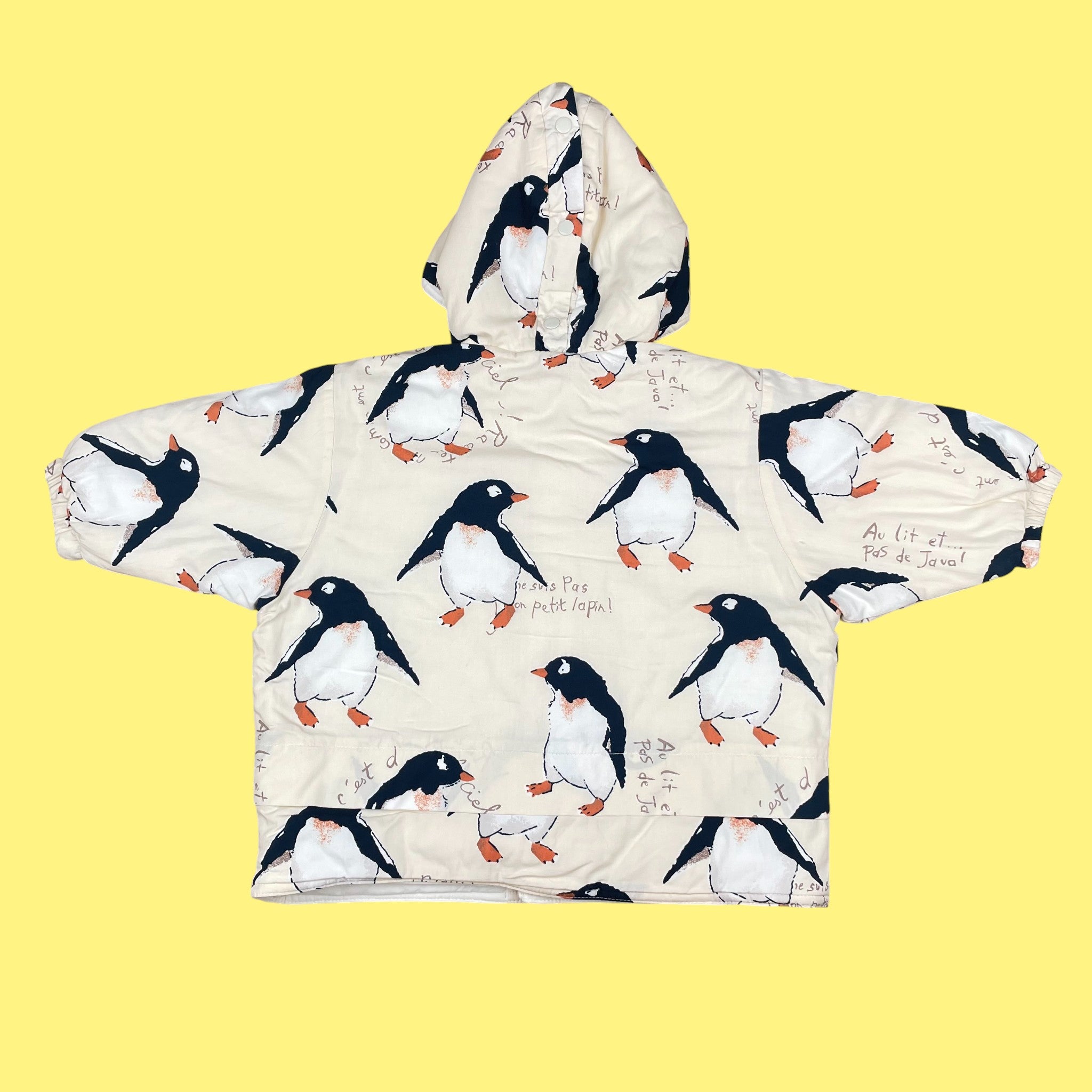 Manteau Catimini pingouins vintage 12 mois