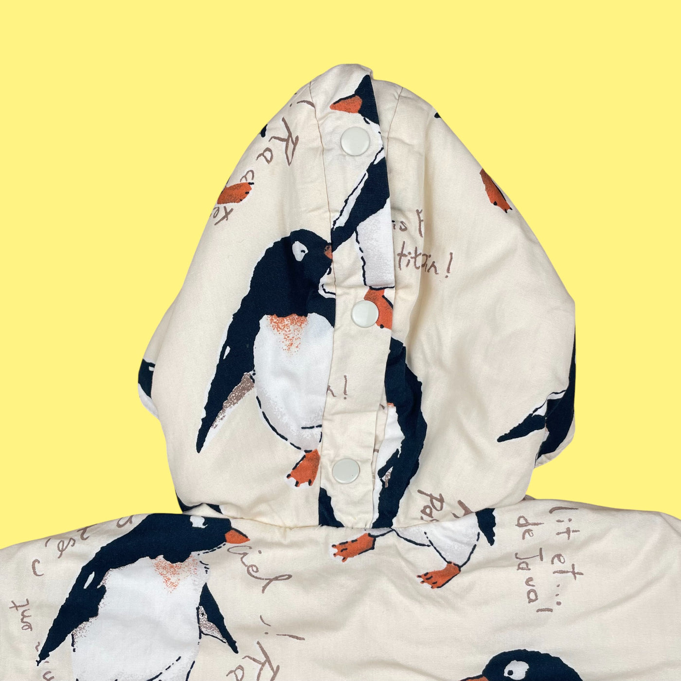 Manteau Catimini pingouins vintage 12 mois