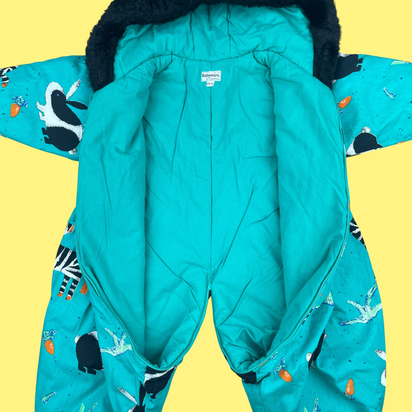 Combi-pilote Catimini zèbre vintage 18 mois