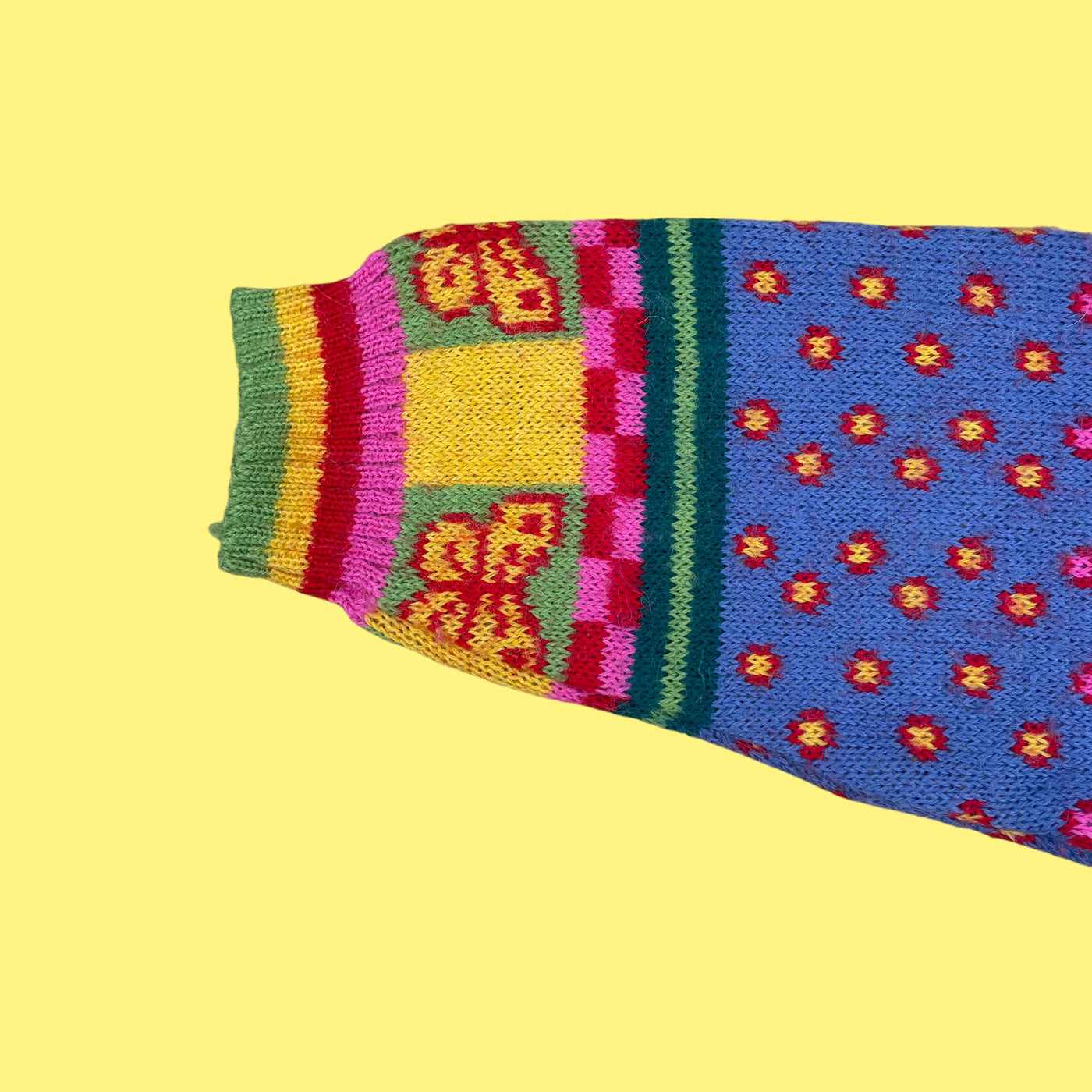 Robe-pull maille multicolor 2-3 ans