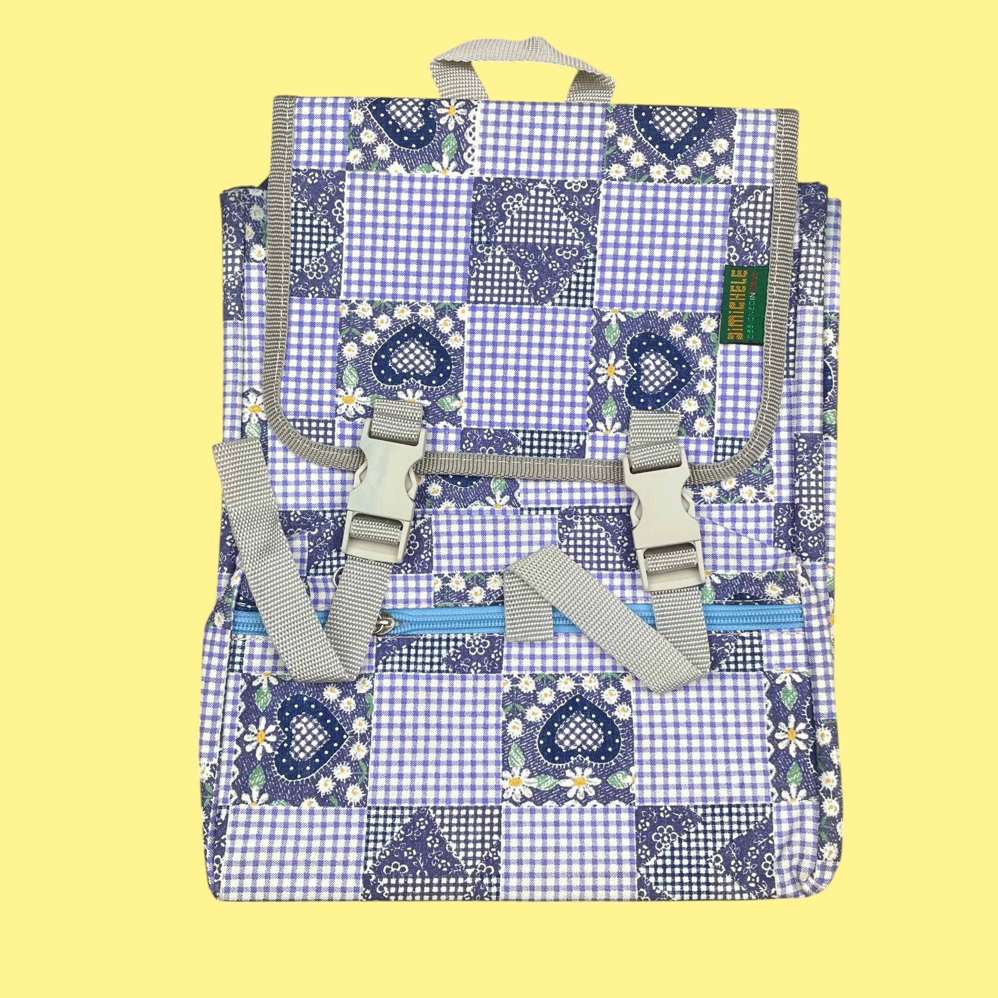 Sac à dos 80's patchwork neuf