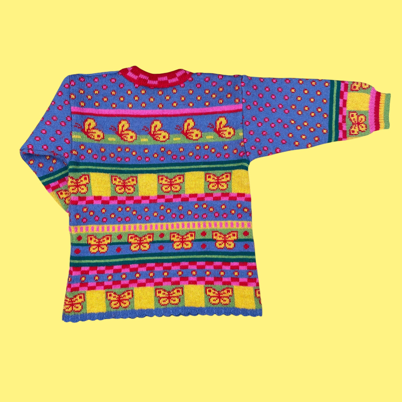 Robe-pull maille multicolor 2-3 ans