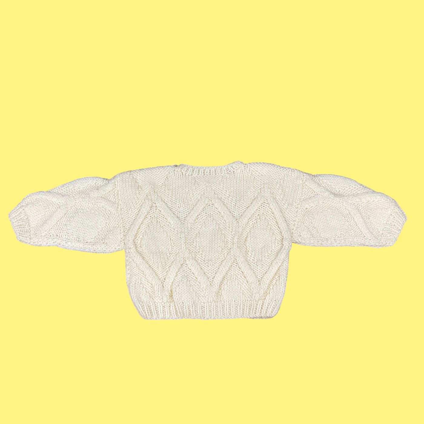 Pull fait main vintage 18-24 mois