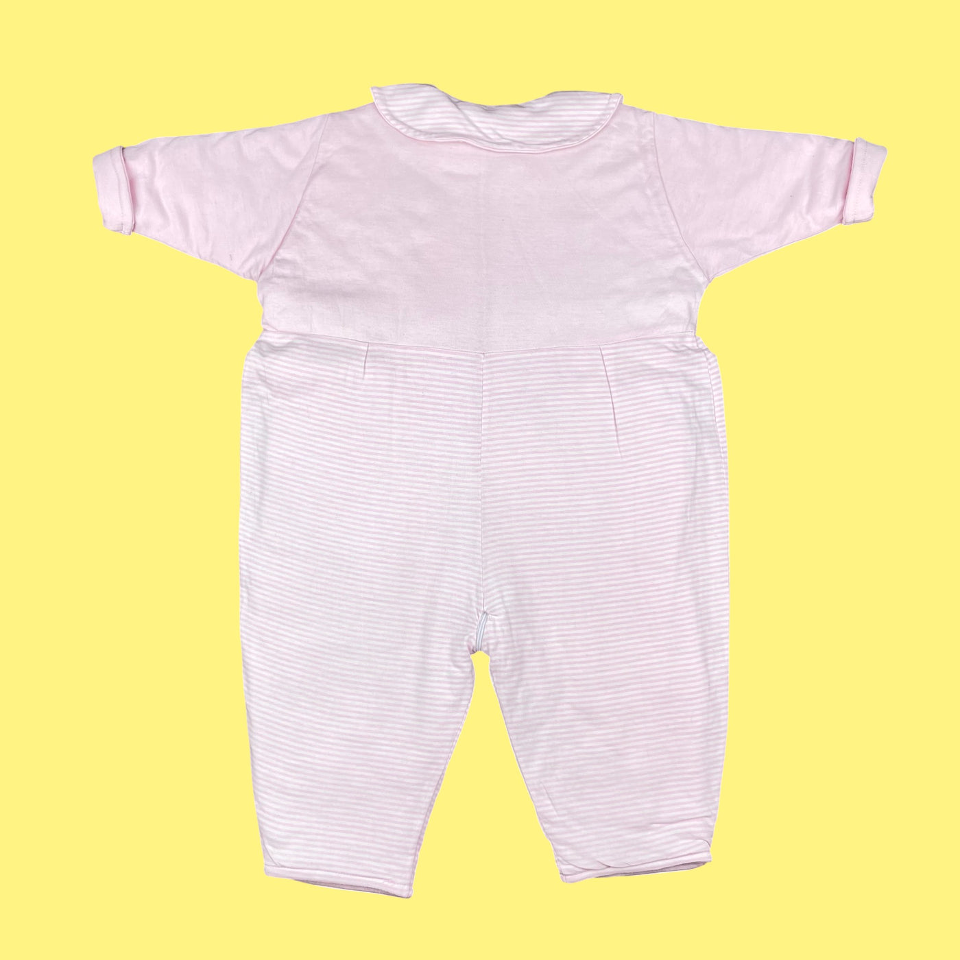 Combinaison rose pastel vintage 12 mois