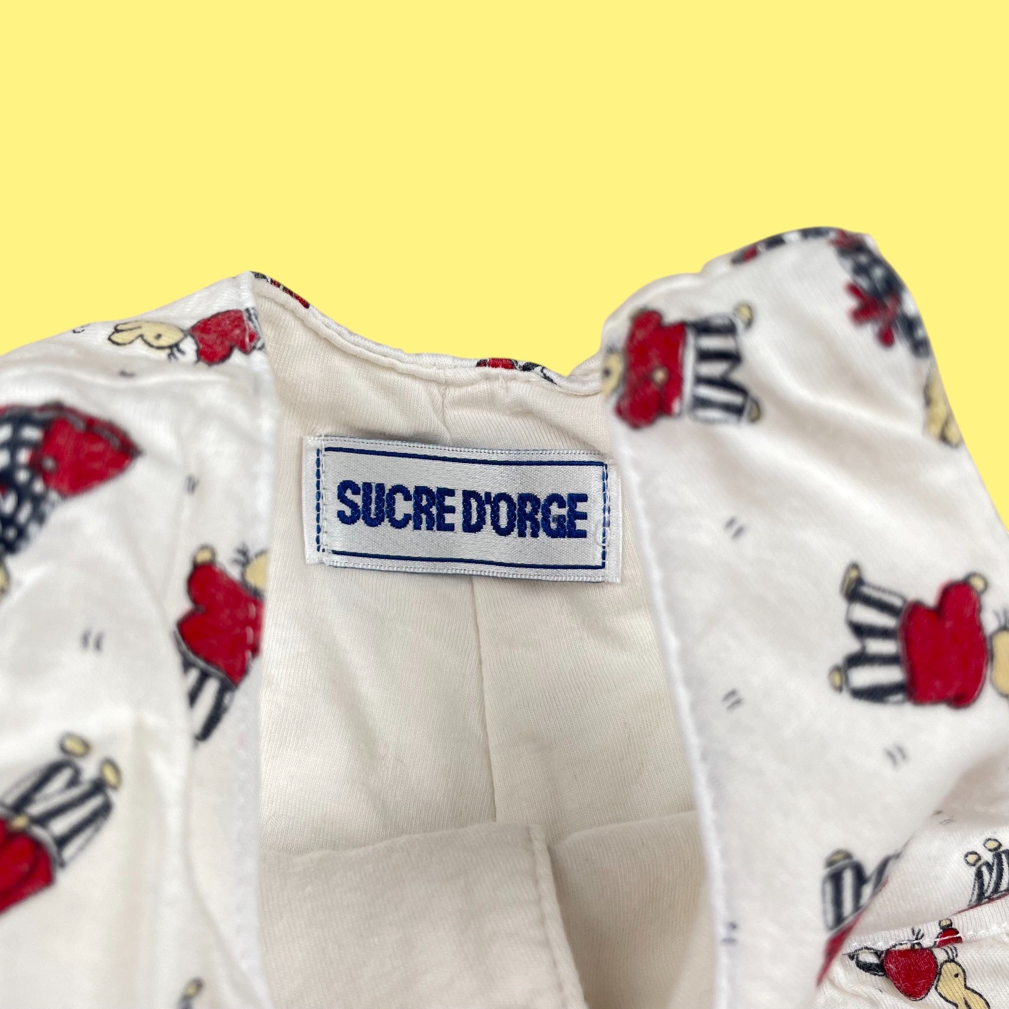 Salopette lapins vintage 1-3 mois