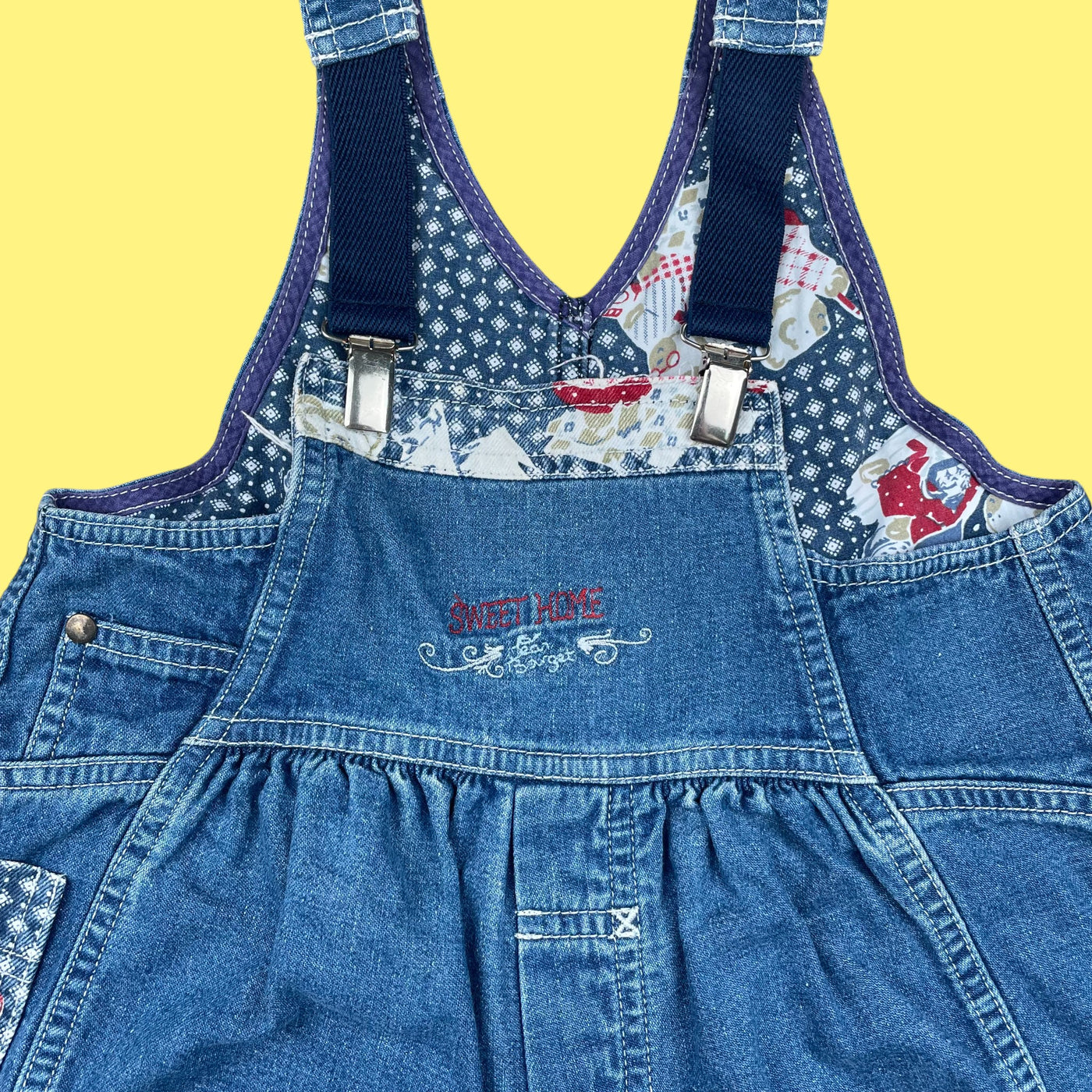 Salopette jean vintage 2 ans