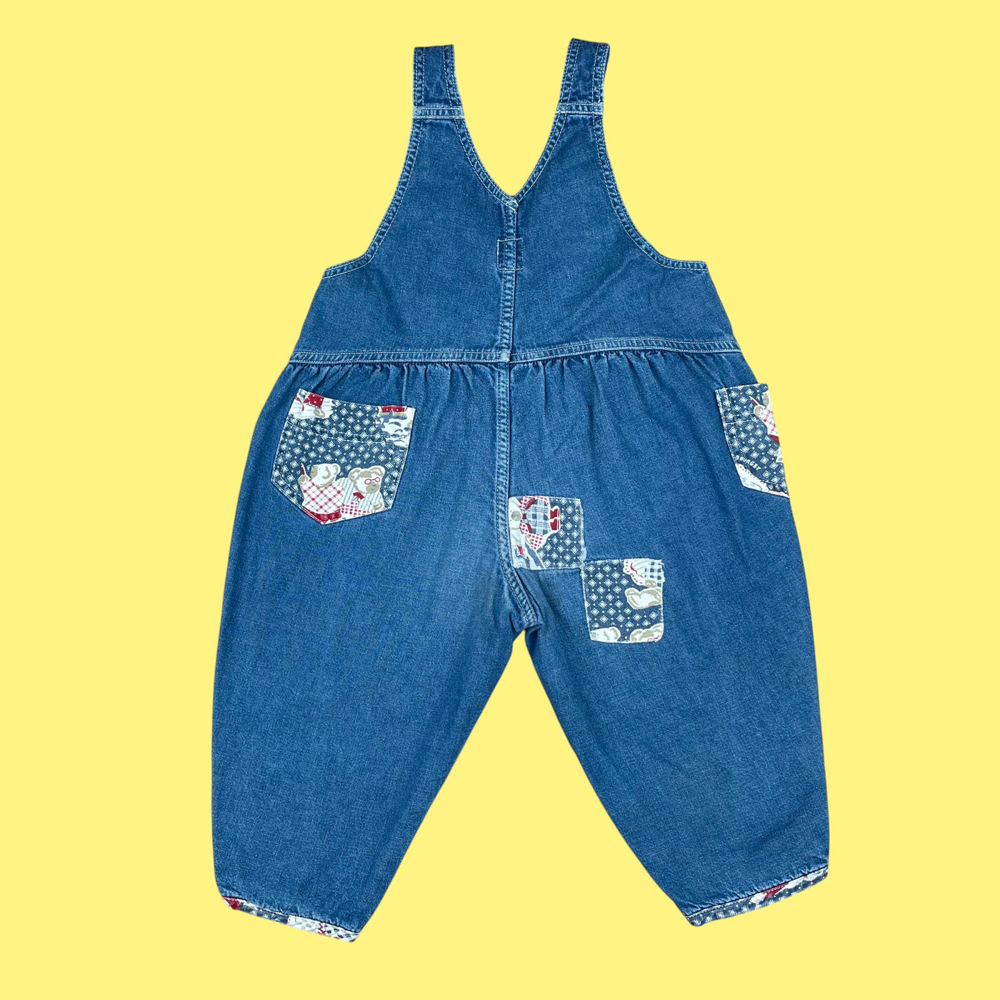 Salopette jean vintage 2 ans