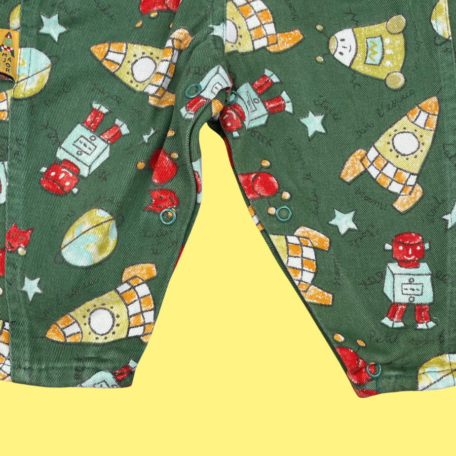 Salopette Sergent Major vintage 6 mois